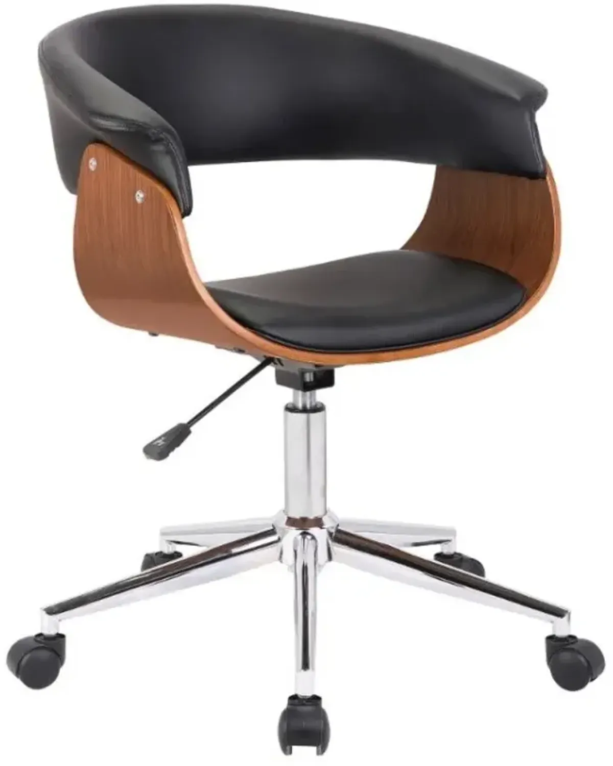 Armen Living Bellevue Black Office Chair