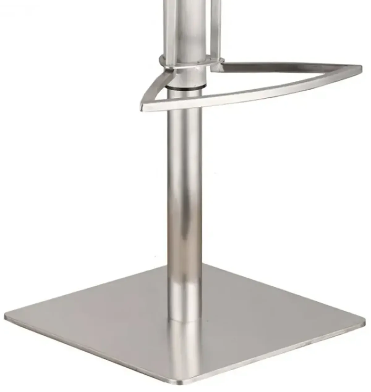 Armen Living Cafe Gray Adjustable Swivel Bar Stool