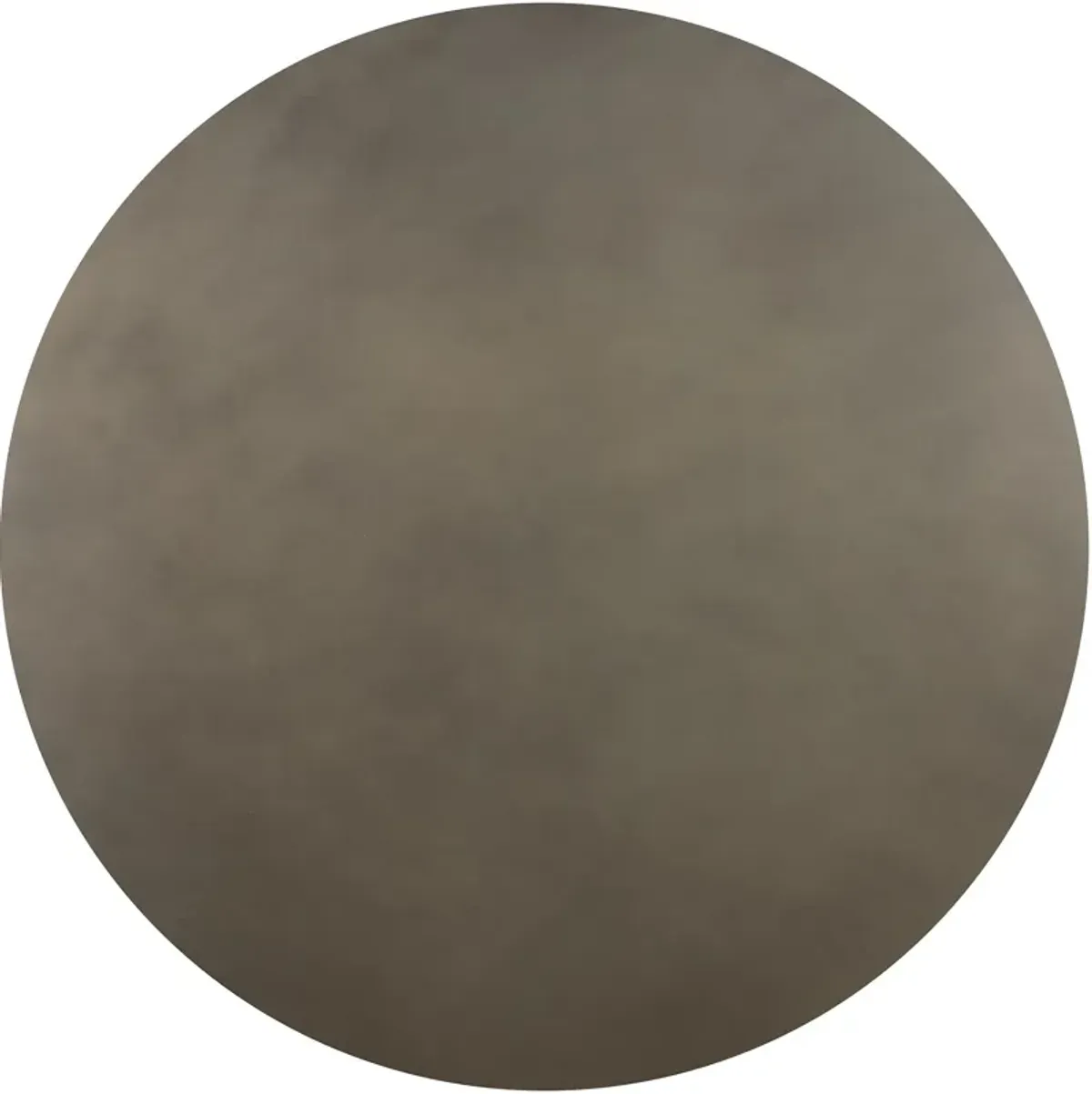 Armen Living Chester Concrete Round Coffee Table with Acacia Wood Base 