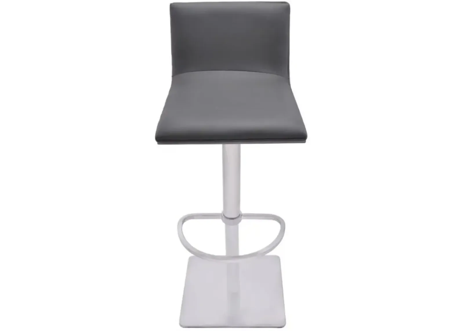 Armen Living Crystal Gray Bar Stool