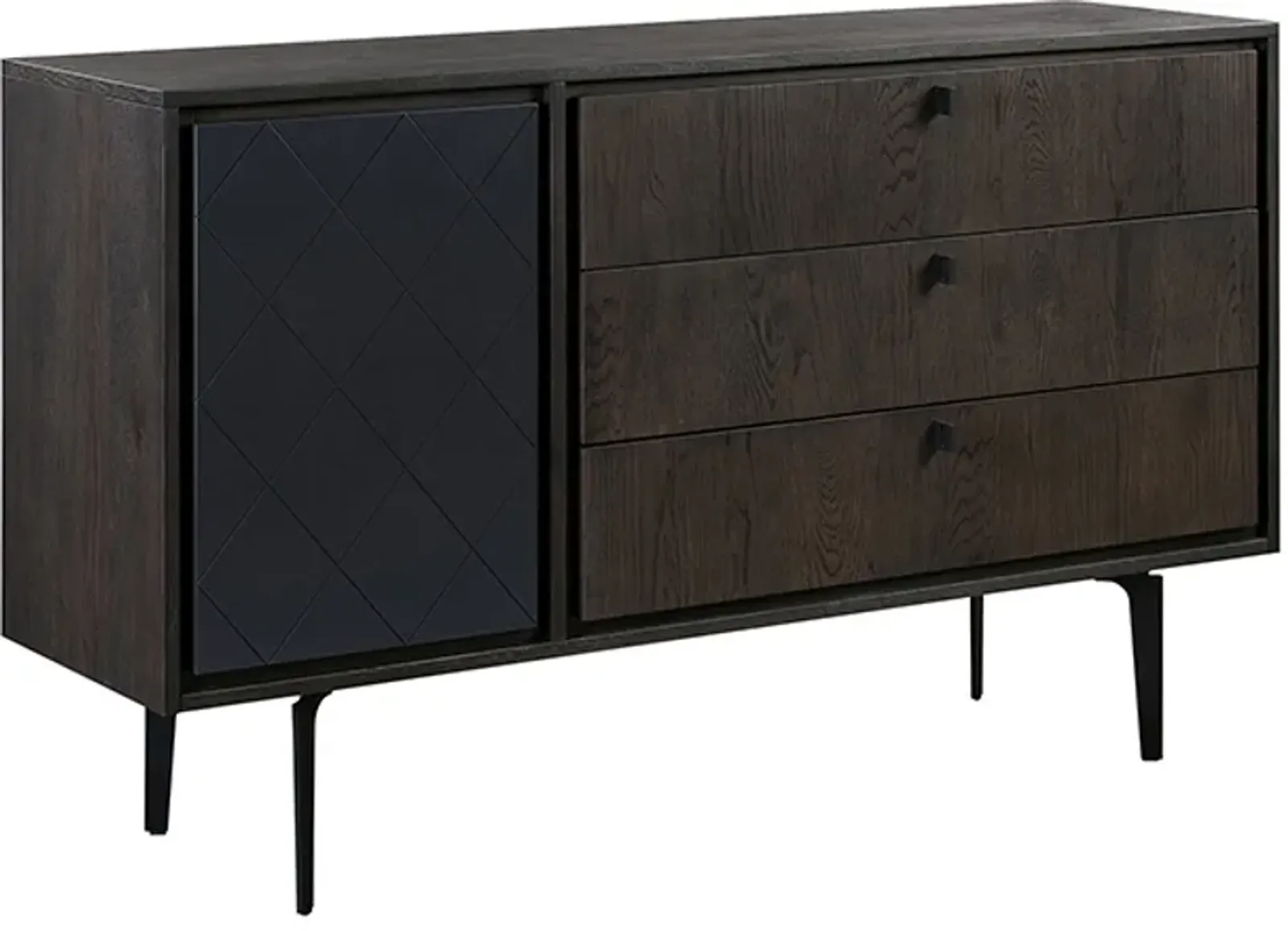 Armen Living Cross Dark Gray Dresser