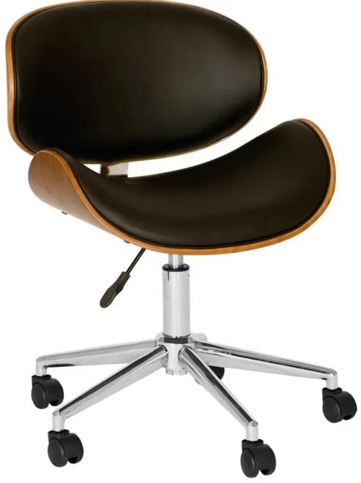 Armen Living Daphne Black Office Chair