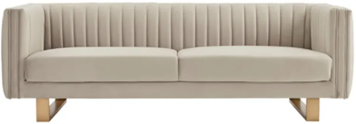 Armen Living Delilah Beige Sofa