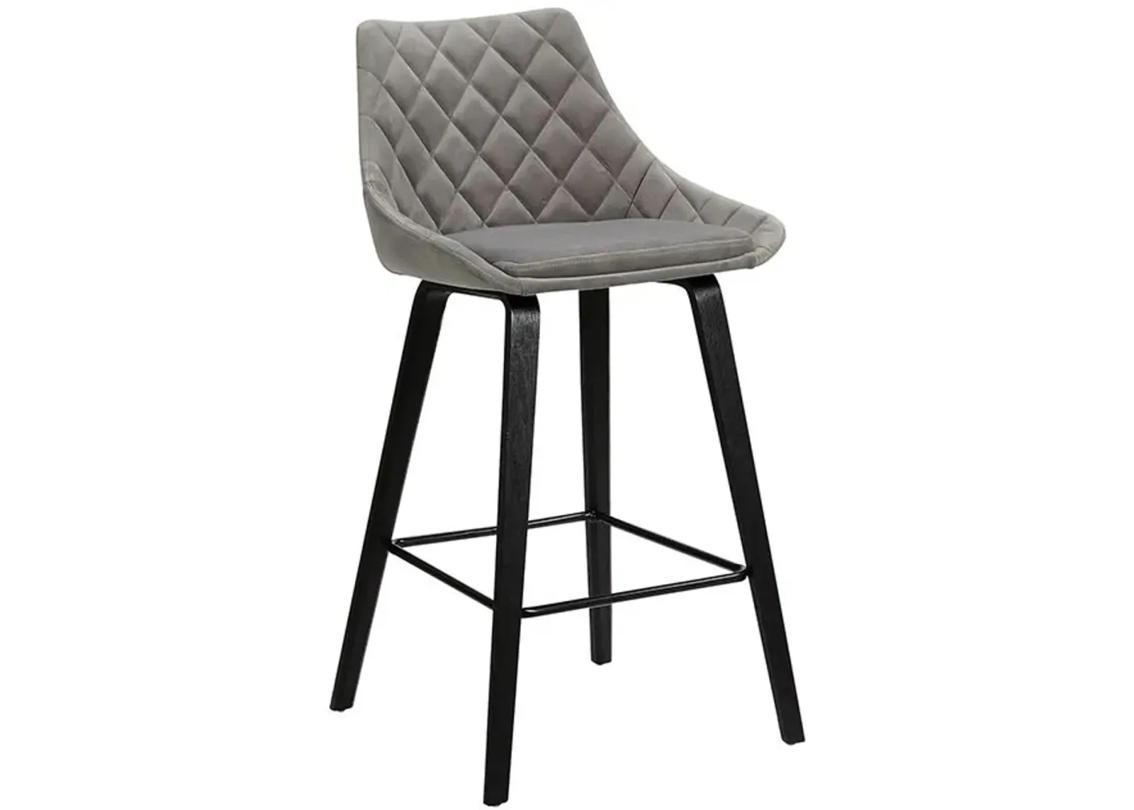 Armen Living Dani Gray 26" Bar Stool