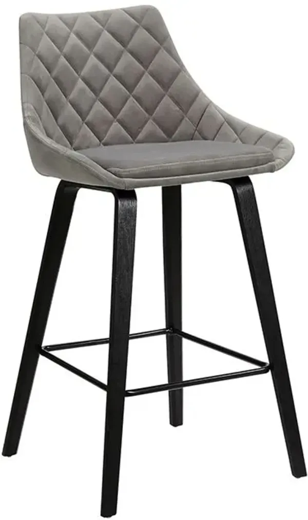 Armen Living Dani Gray 26" Bar Stool