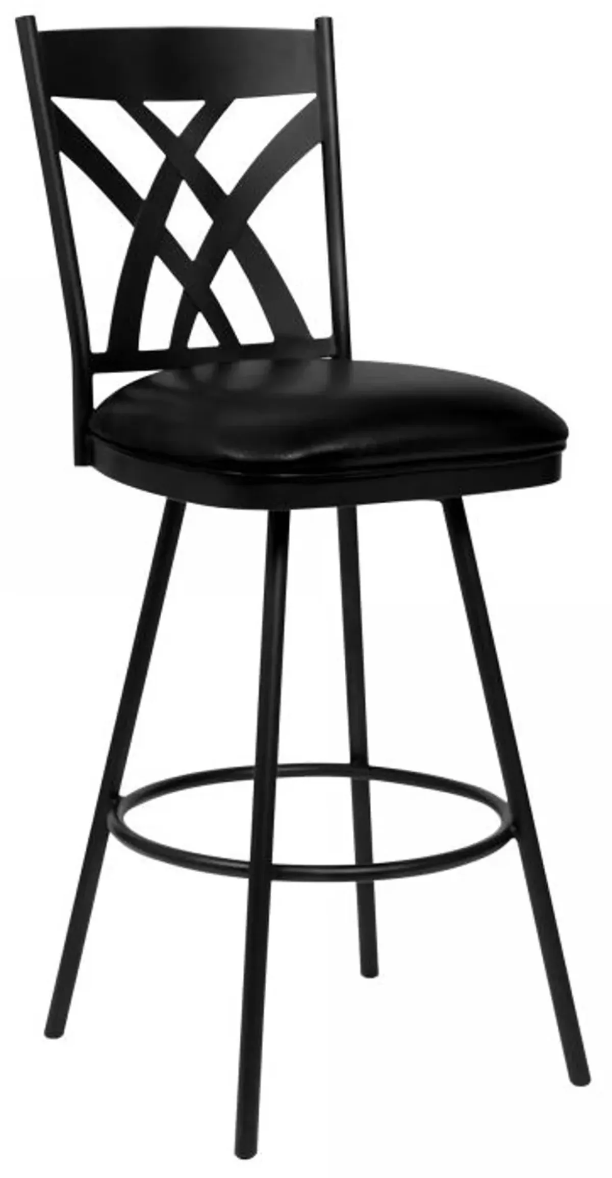 Armen Living Dover Black 26" Counter Stool