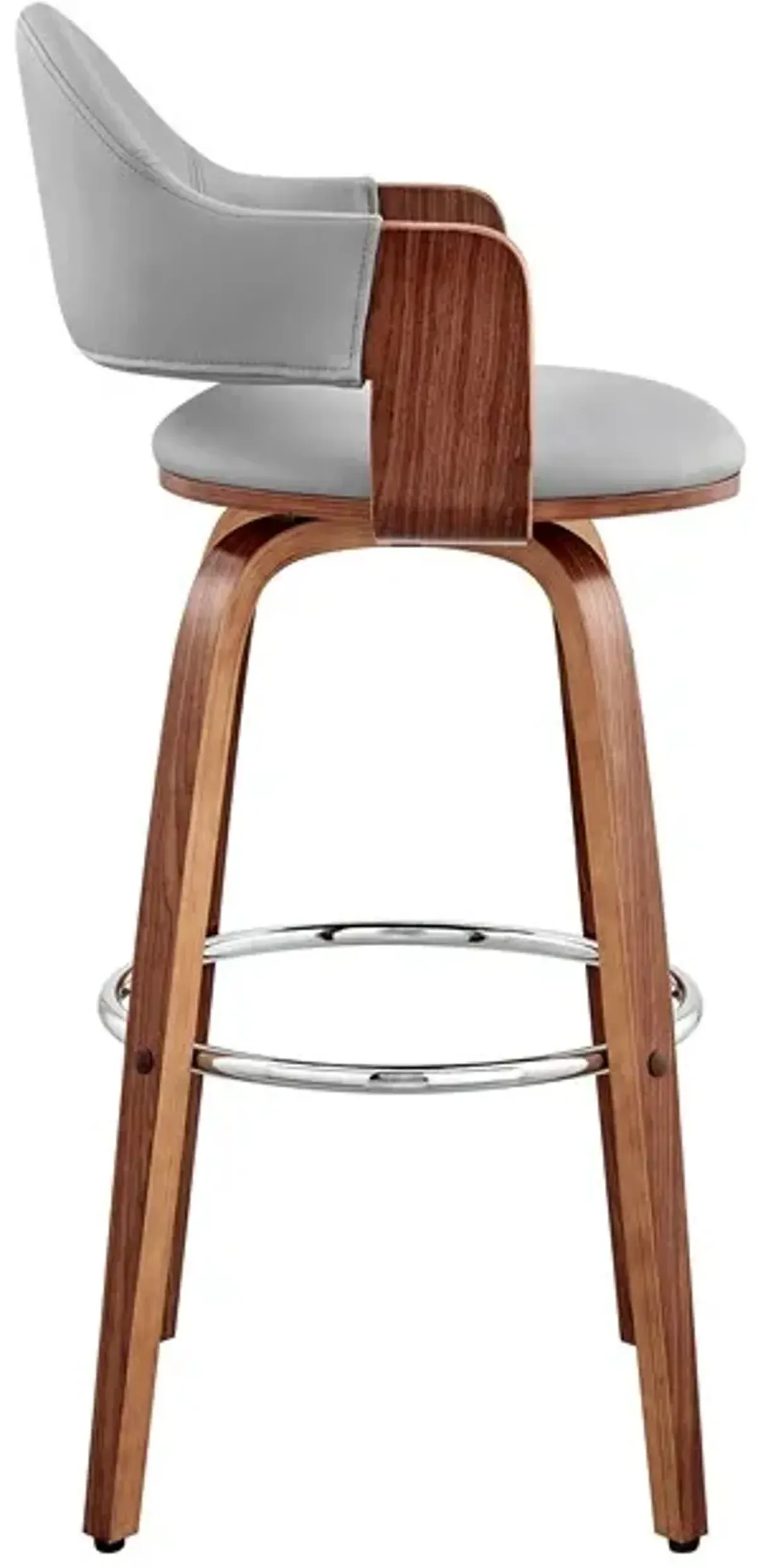 Armen Living Daxton Gray 30" Bar Stool
