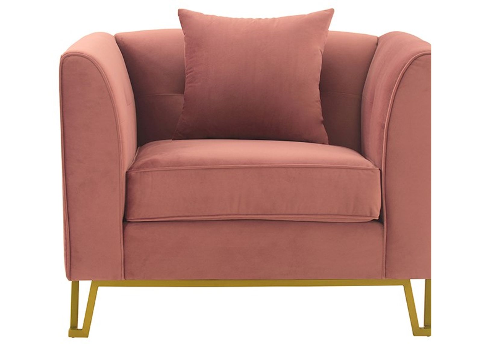 Armen Living Everest Blush Accent Chair