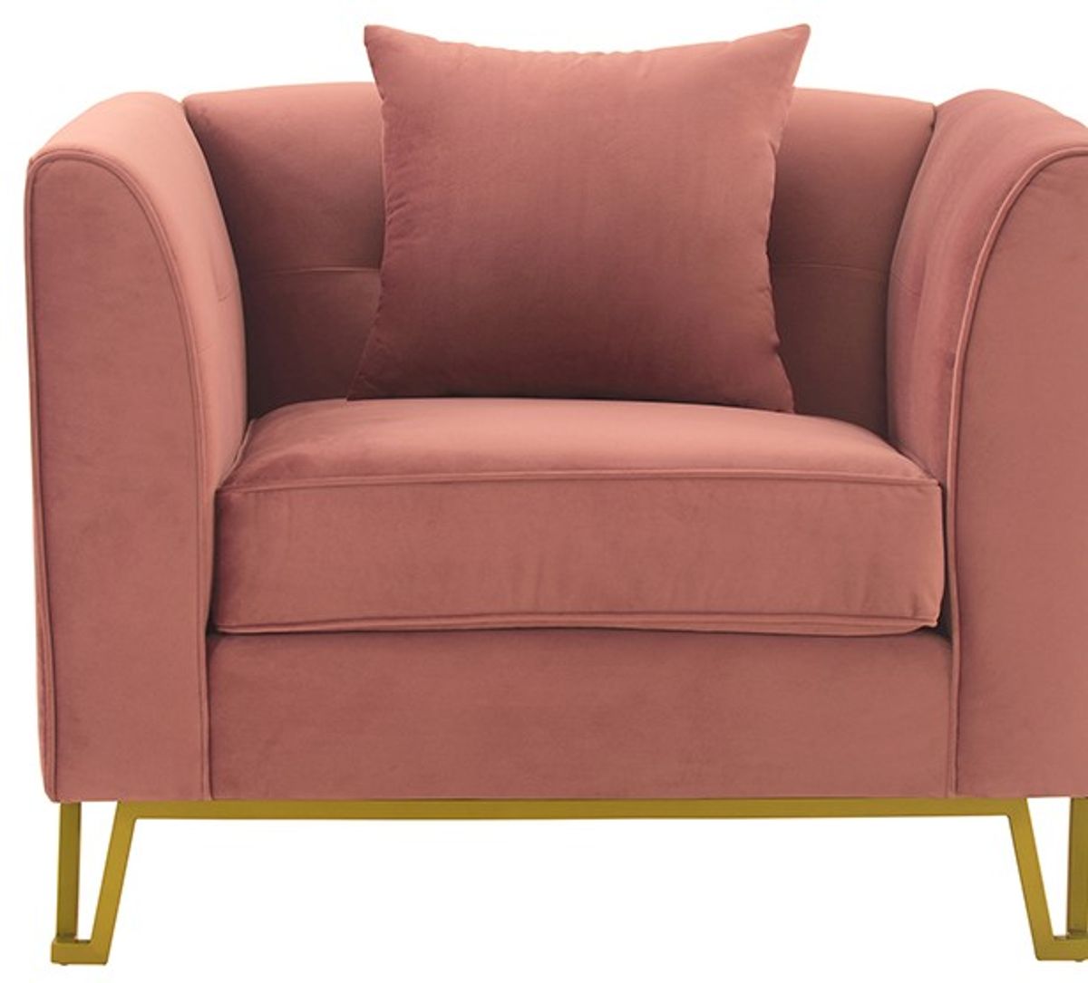 Armen Living Everest Blush Accent Chair