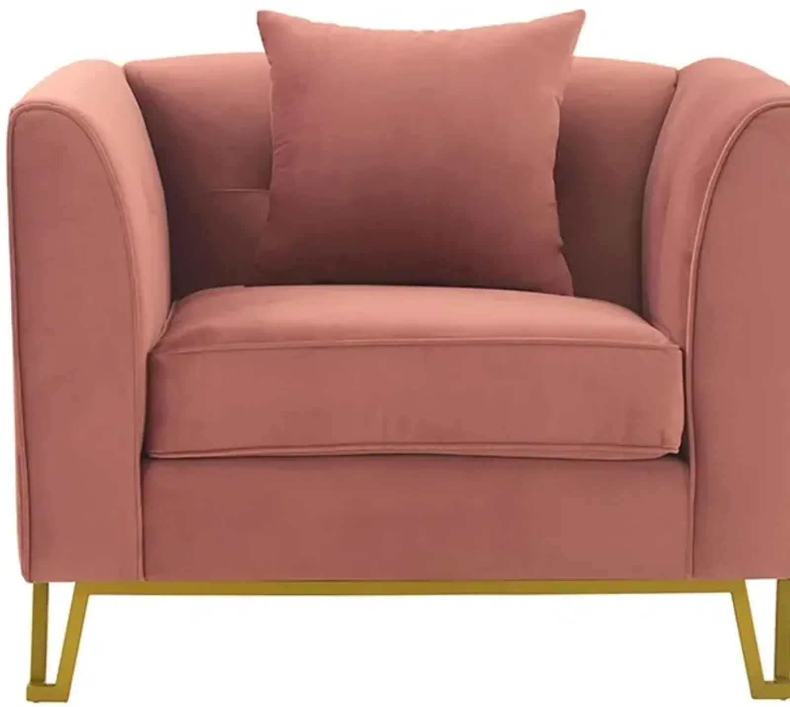 Armen Living Everest Blush Accent Chair