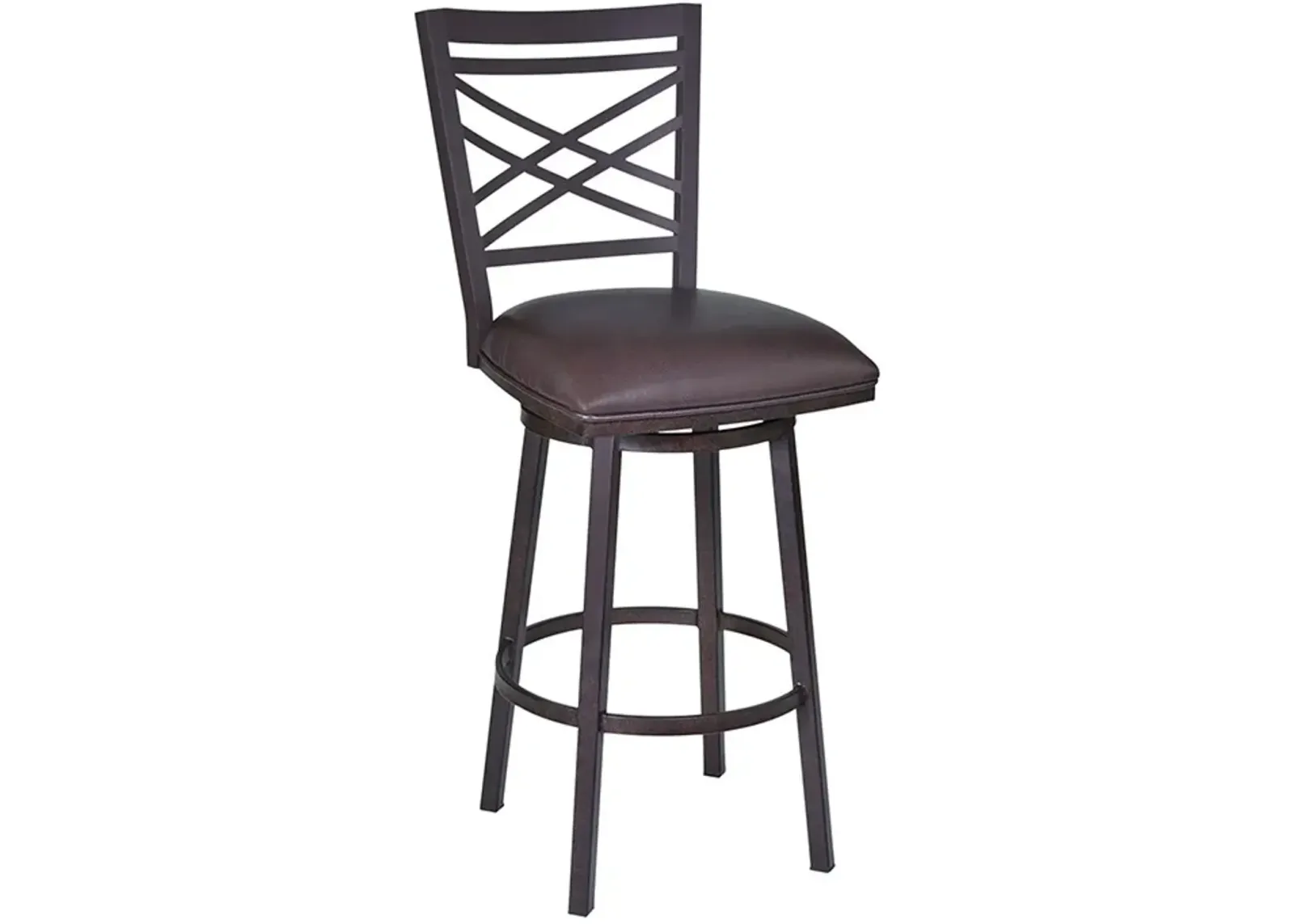 Armen Living Fargo Brown 26" Counter Stool