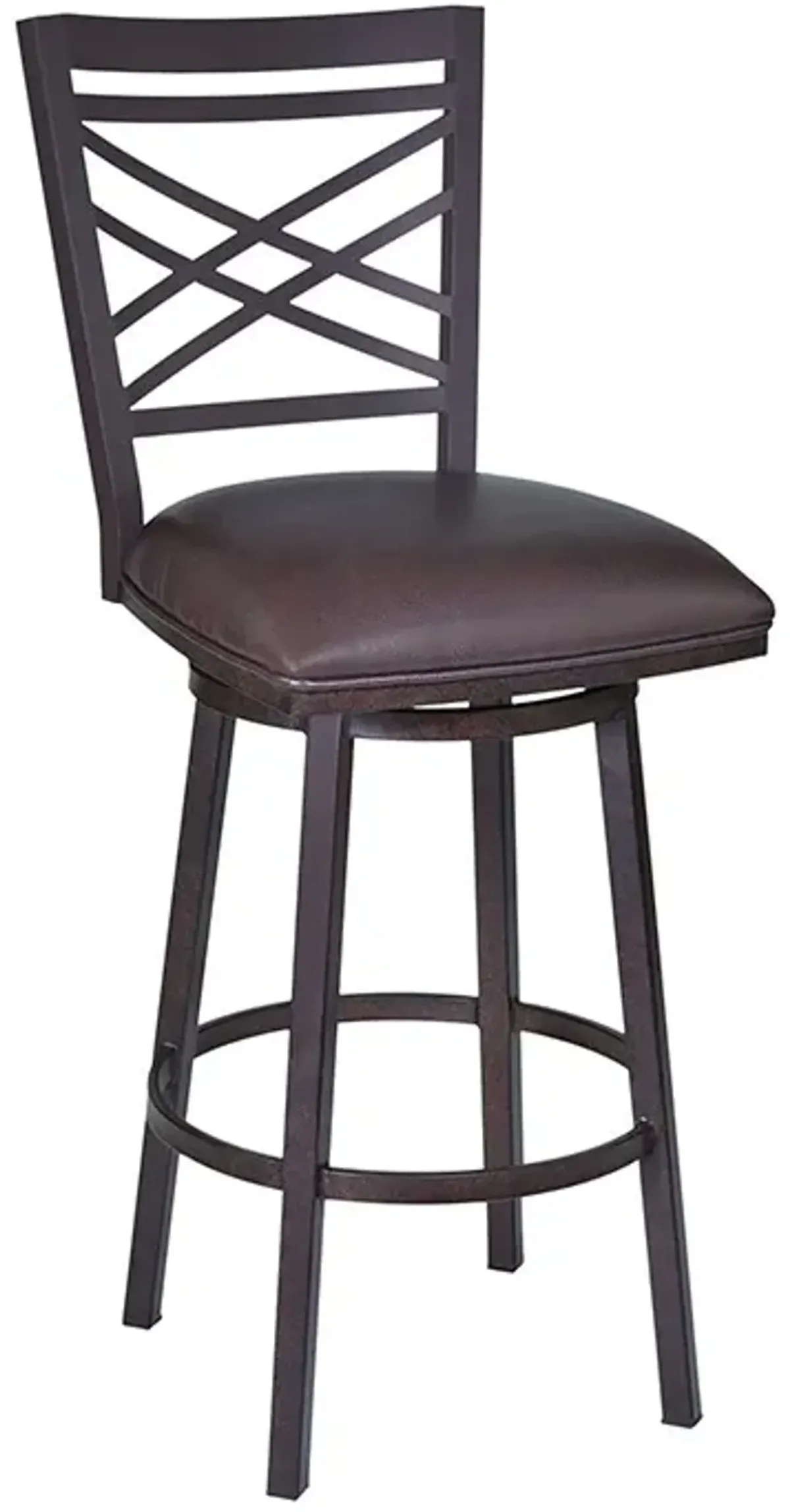 Armen Living Fargo Brown 26" Counter Stool