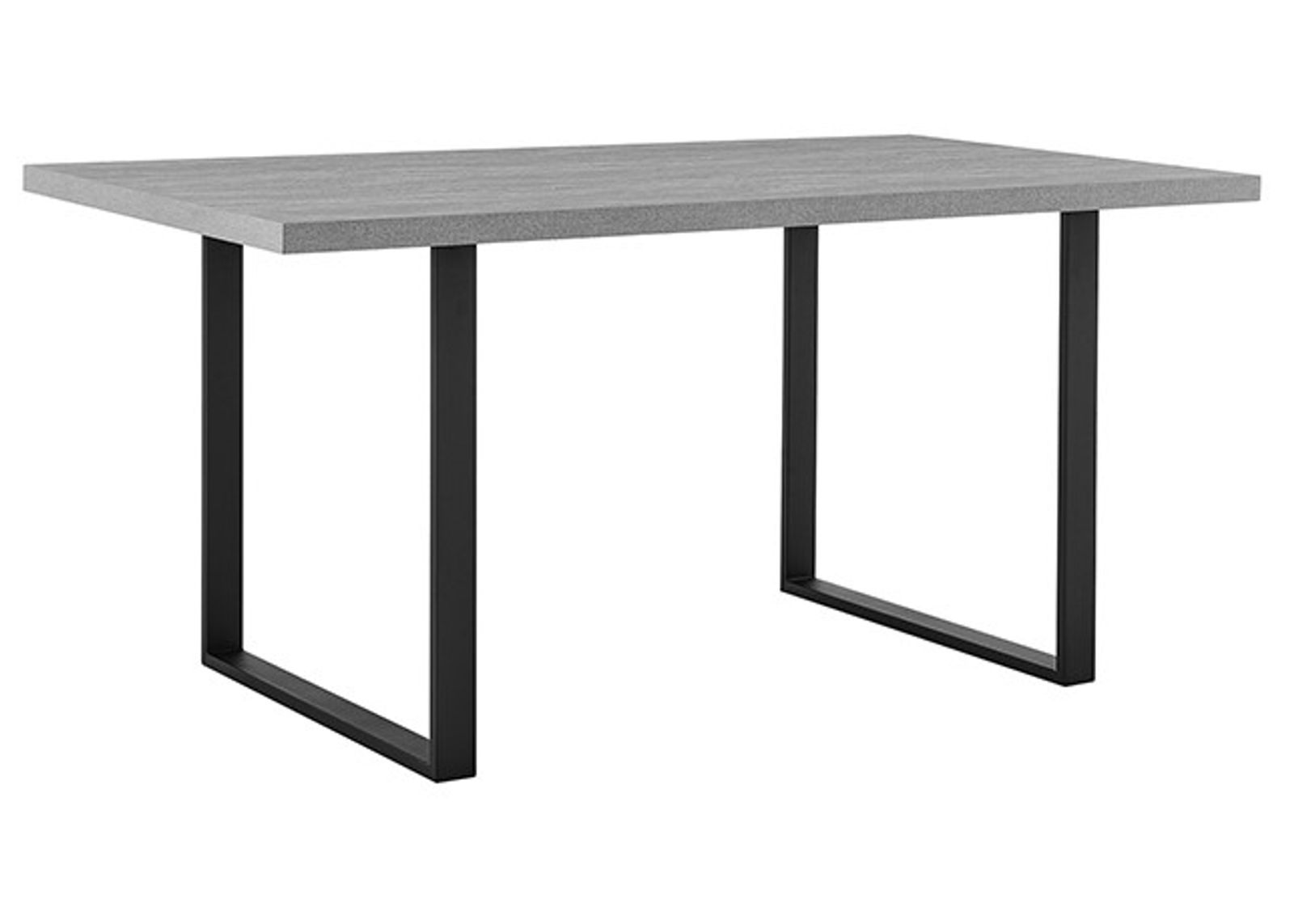 Armen Living Fenton Black/Gray Dining Table