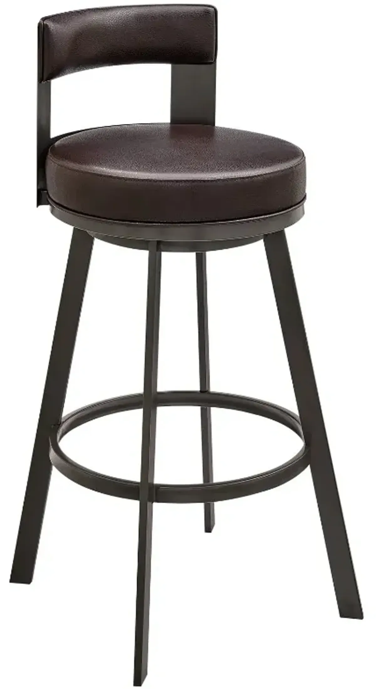 Armen Living Flynn Chocolate/Java 30'' Barstool