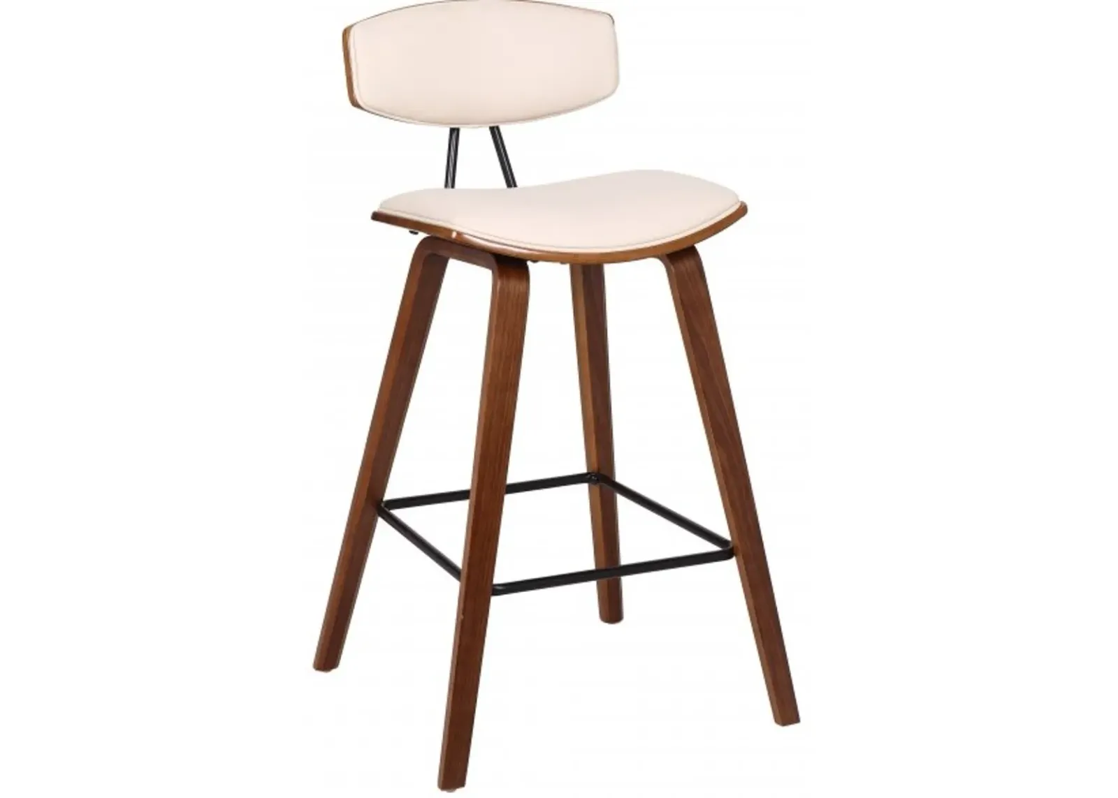 Armen Living Fox Cream 28.5" Bar Stool