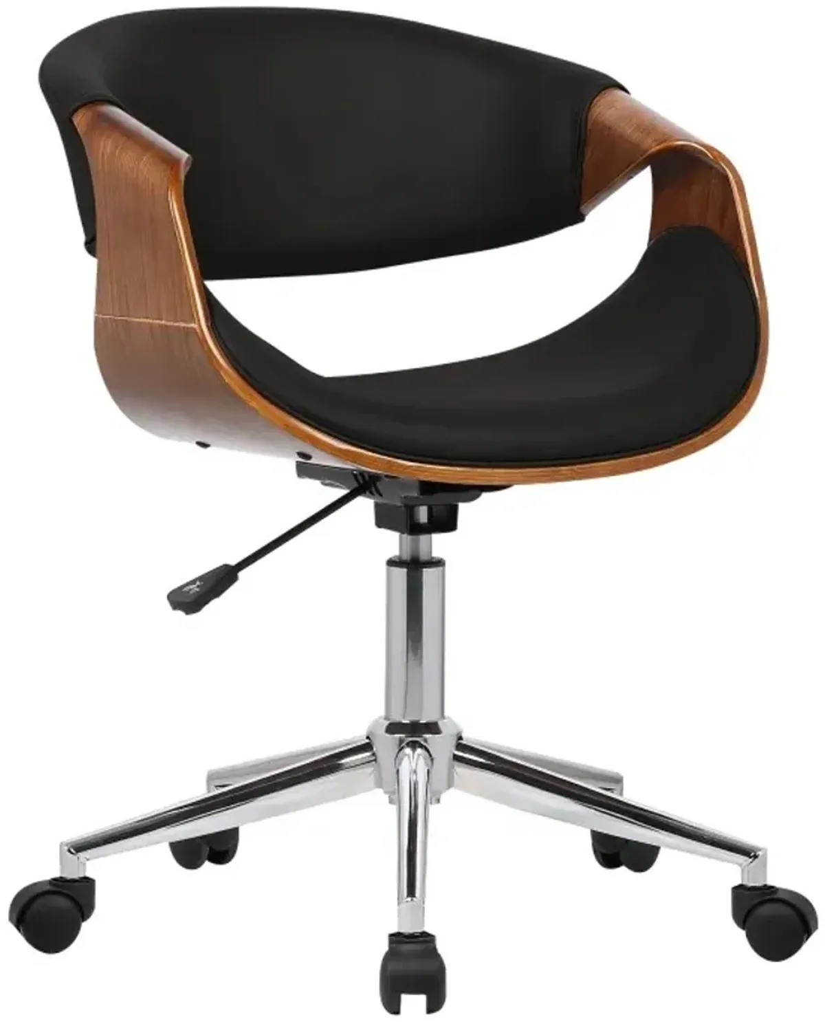 Armen Living Geneva Black Office Chair