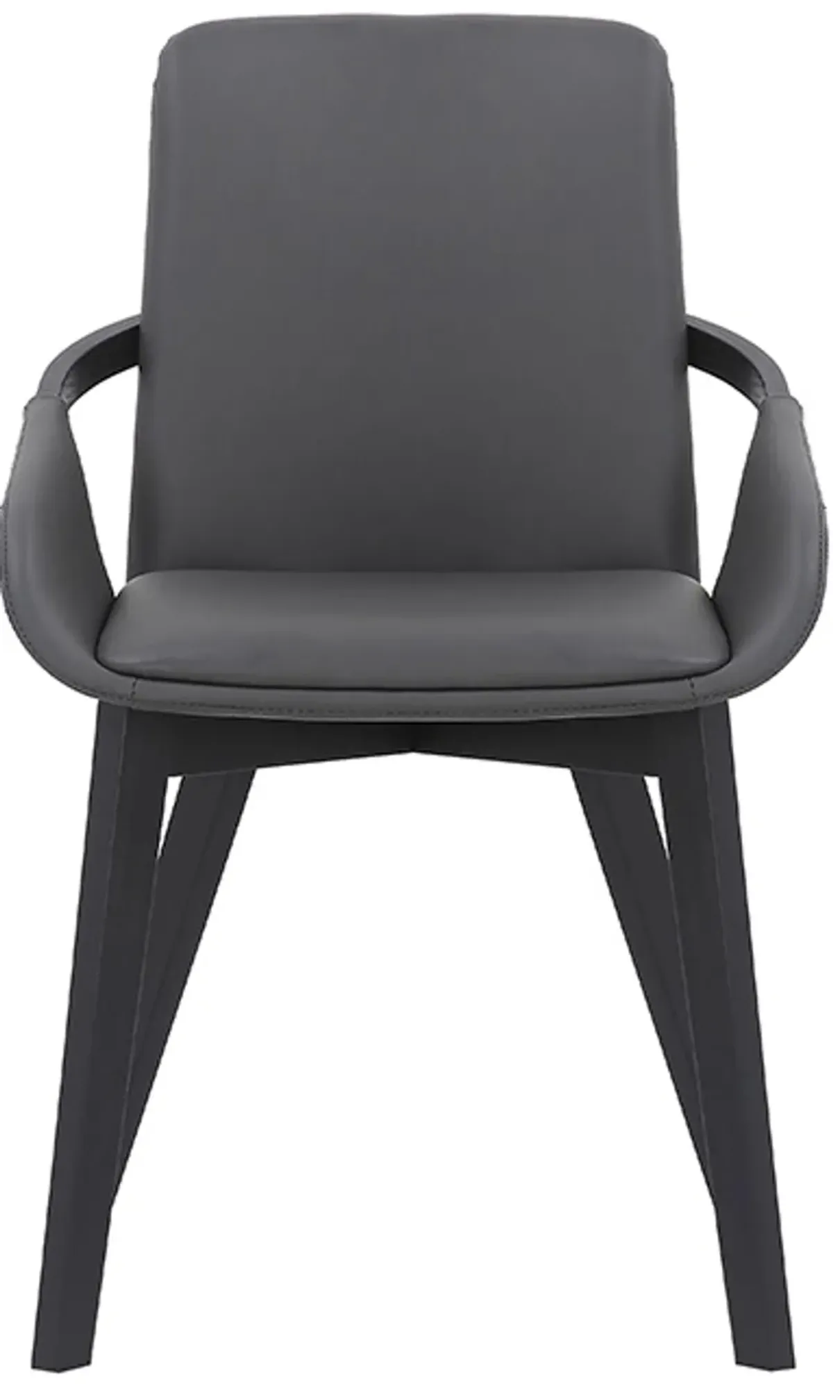 Armen Living Greisen Gray Dining Swivel Chairs