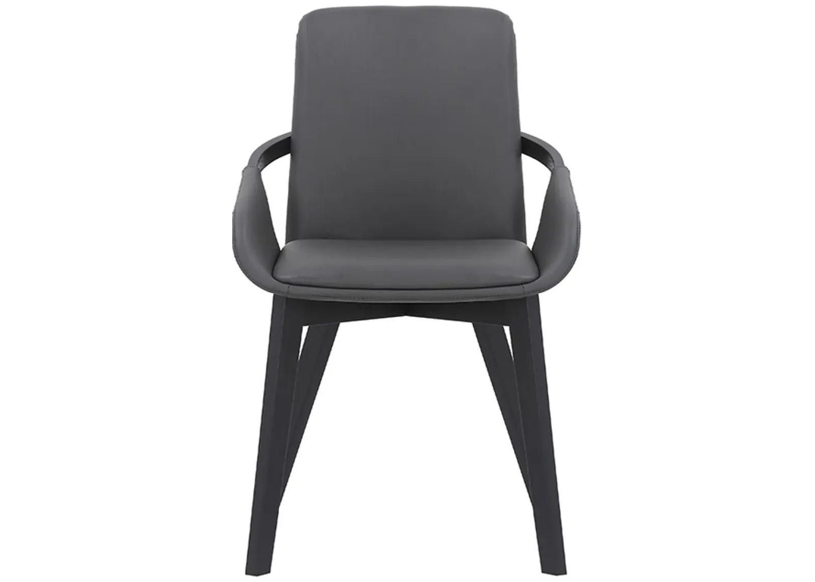 Armen Living Greisen Gray Dining Swivel Chairs