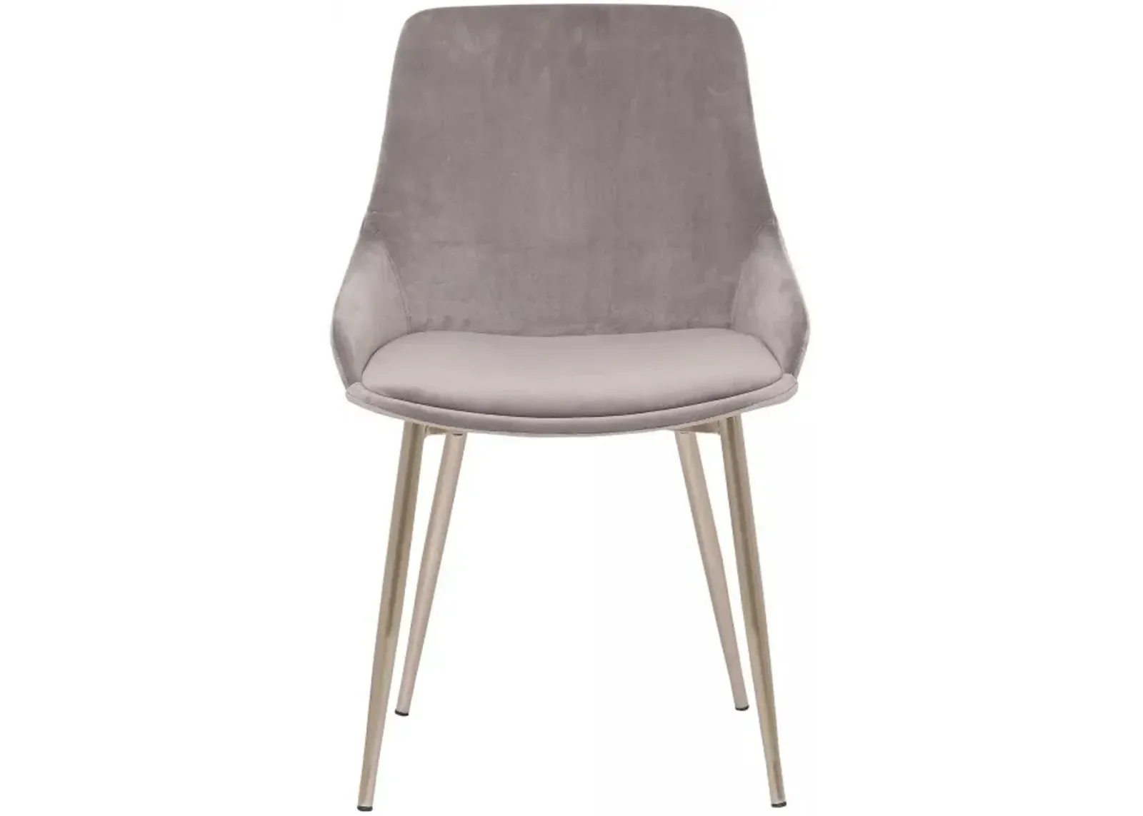 Armen Living Heidi Grey Accent Chair