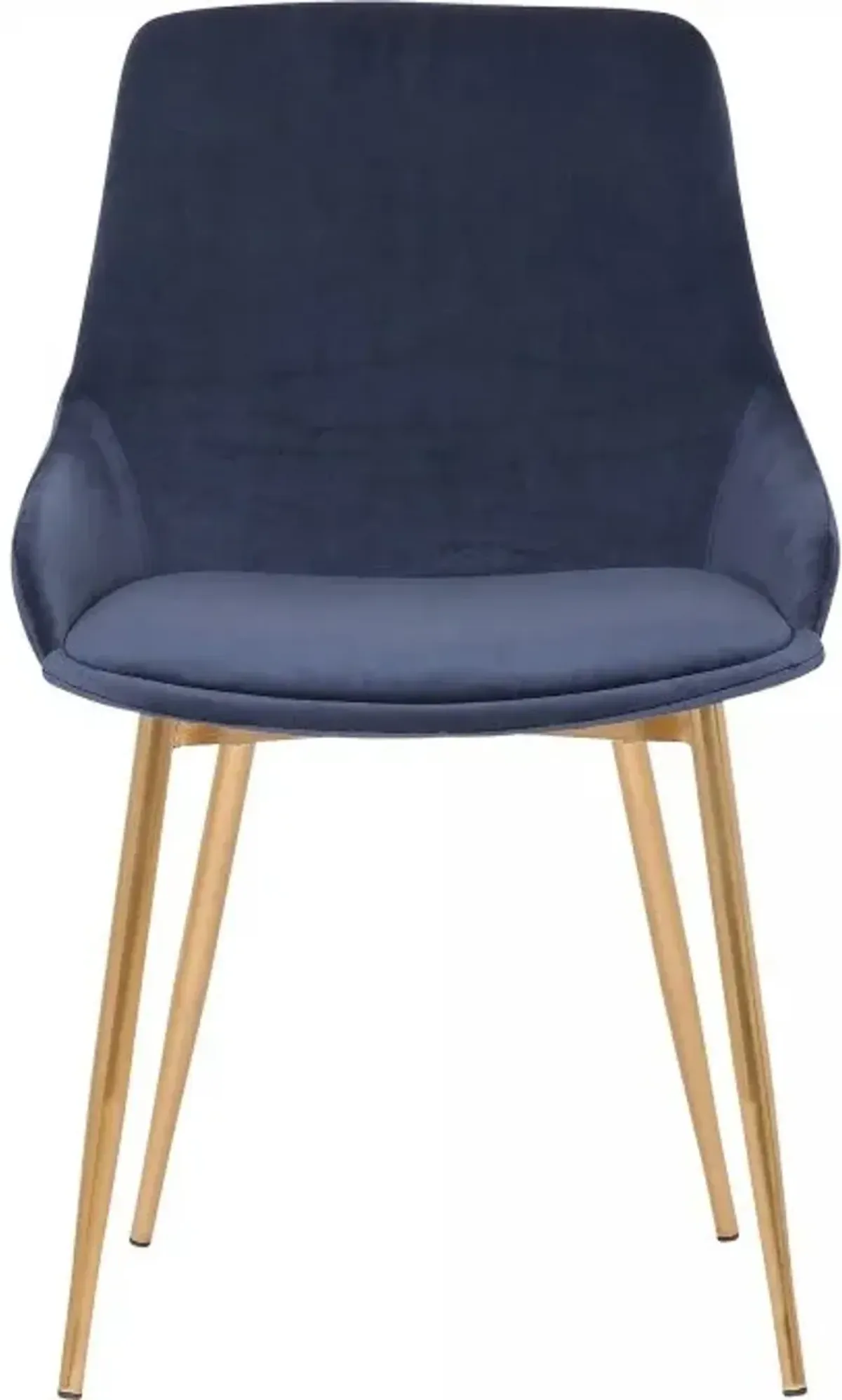 Armen Living Heidi Blue Accent Chair