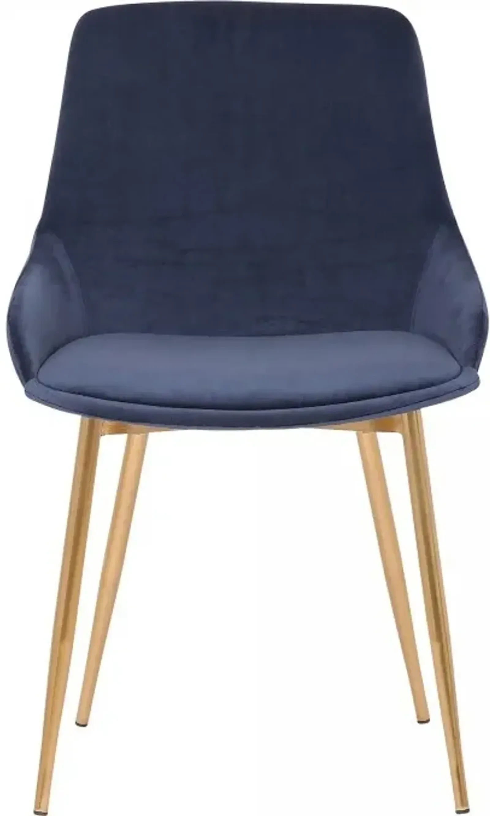 Armen Living Heidi Blue Accent Chair