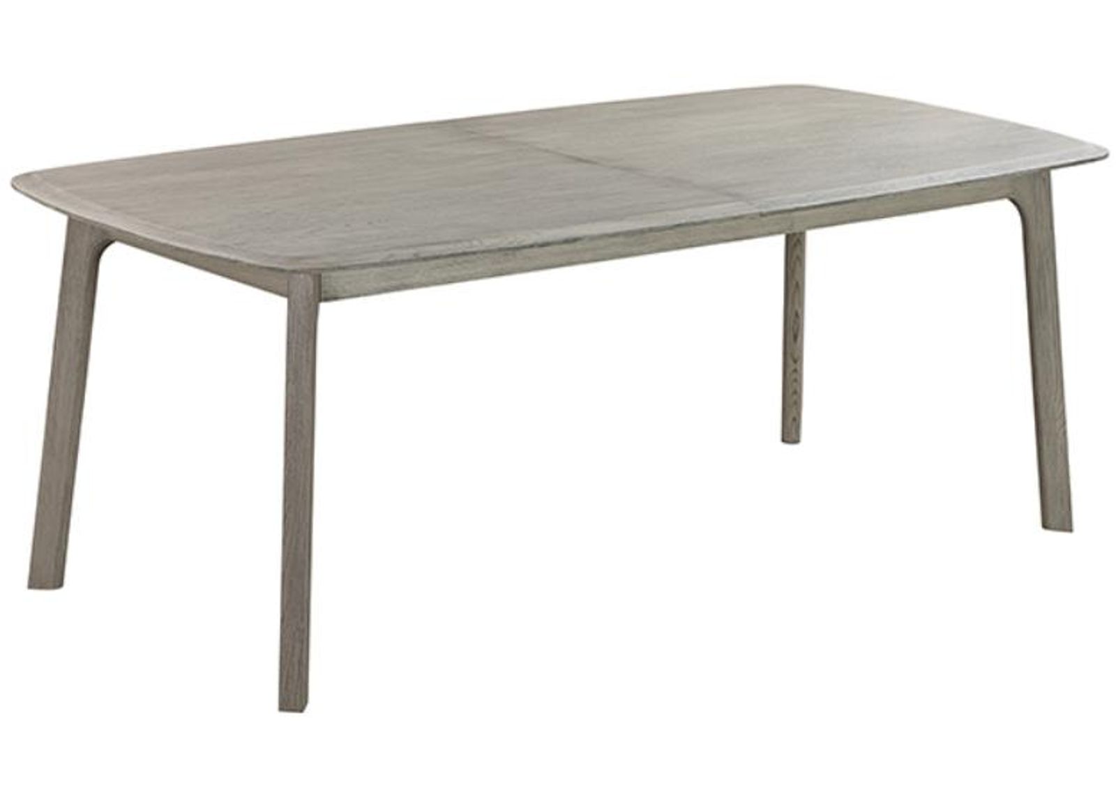 Armen Living Holland Grey Extendable Rectangle Dining Table