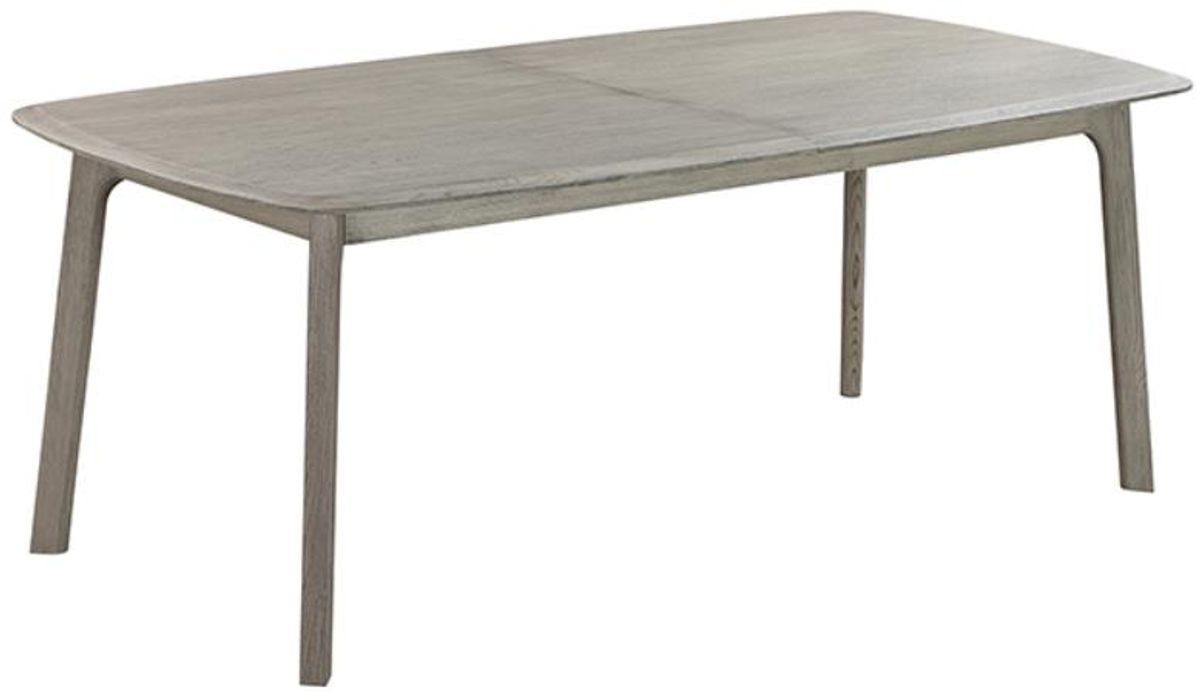 Armen Living Holland Grey Extendable Rectangle Dining Table