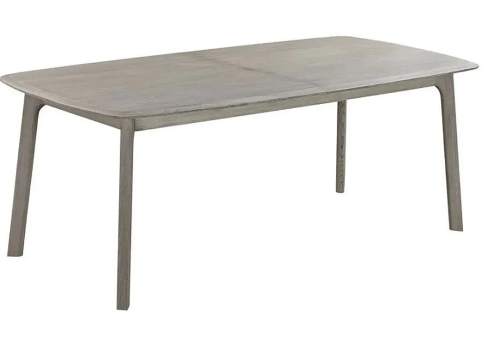 Armen Living Holland Grey Extendable Rectangle Dining Table