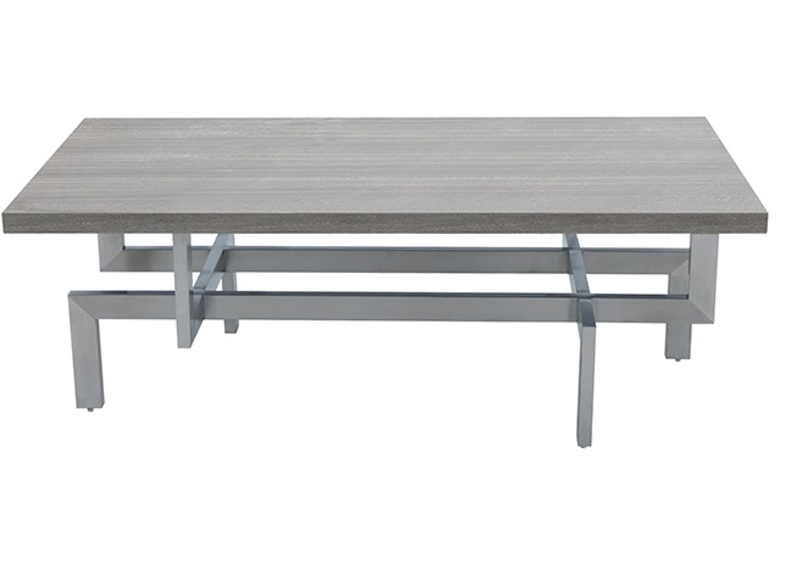 Armen Living Illusion Gray Coffee Table