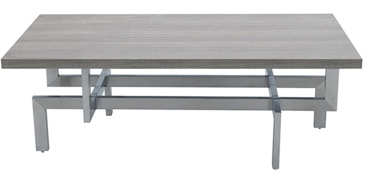 Armen Living Illusion Gray Coffee Table