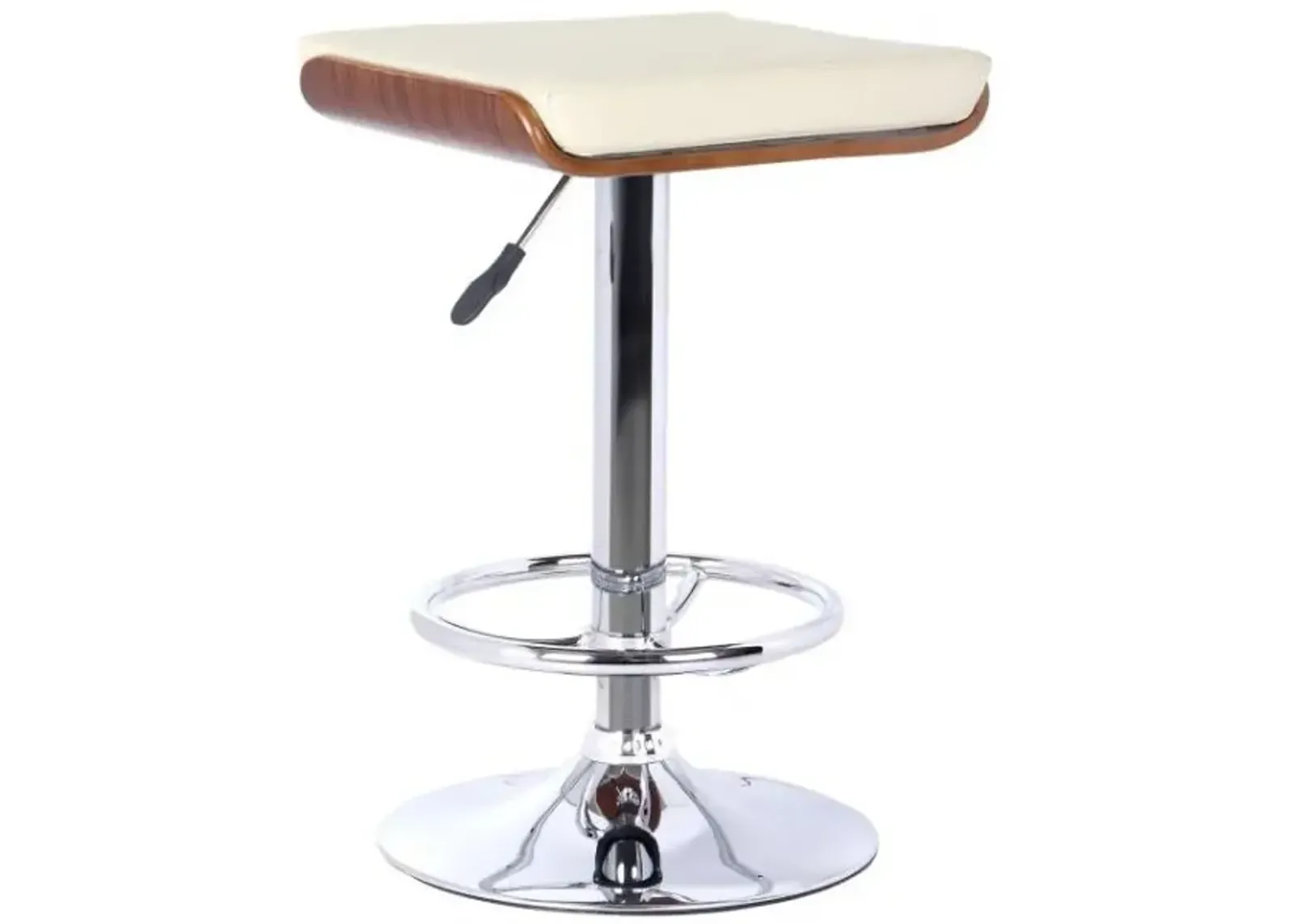 Armen Living Java Cream Adjustable Bar Stool