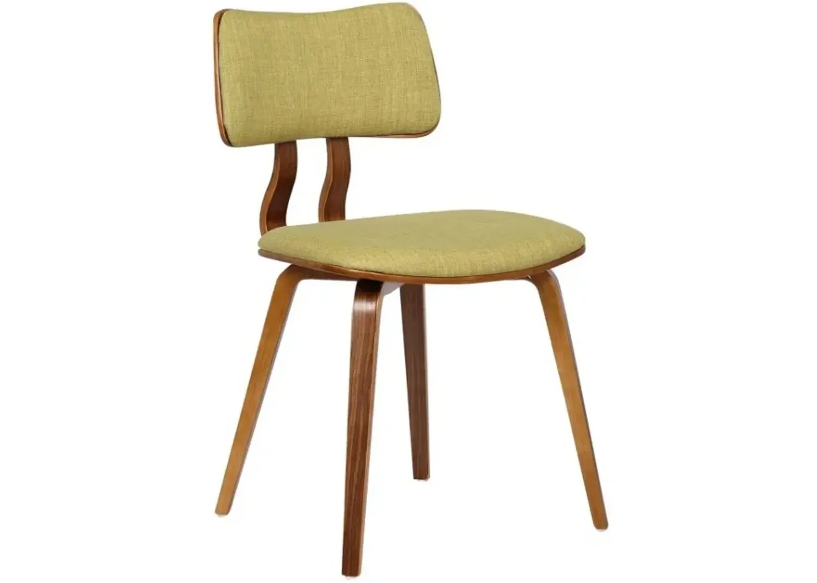 Armen Living Jaguar Green Dining Chair