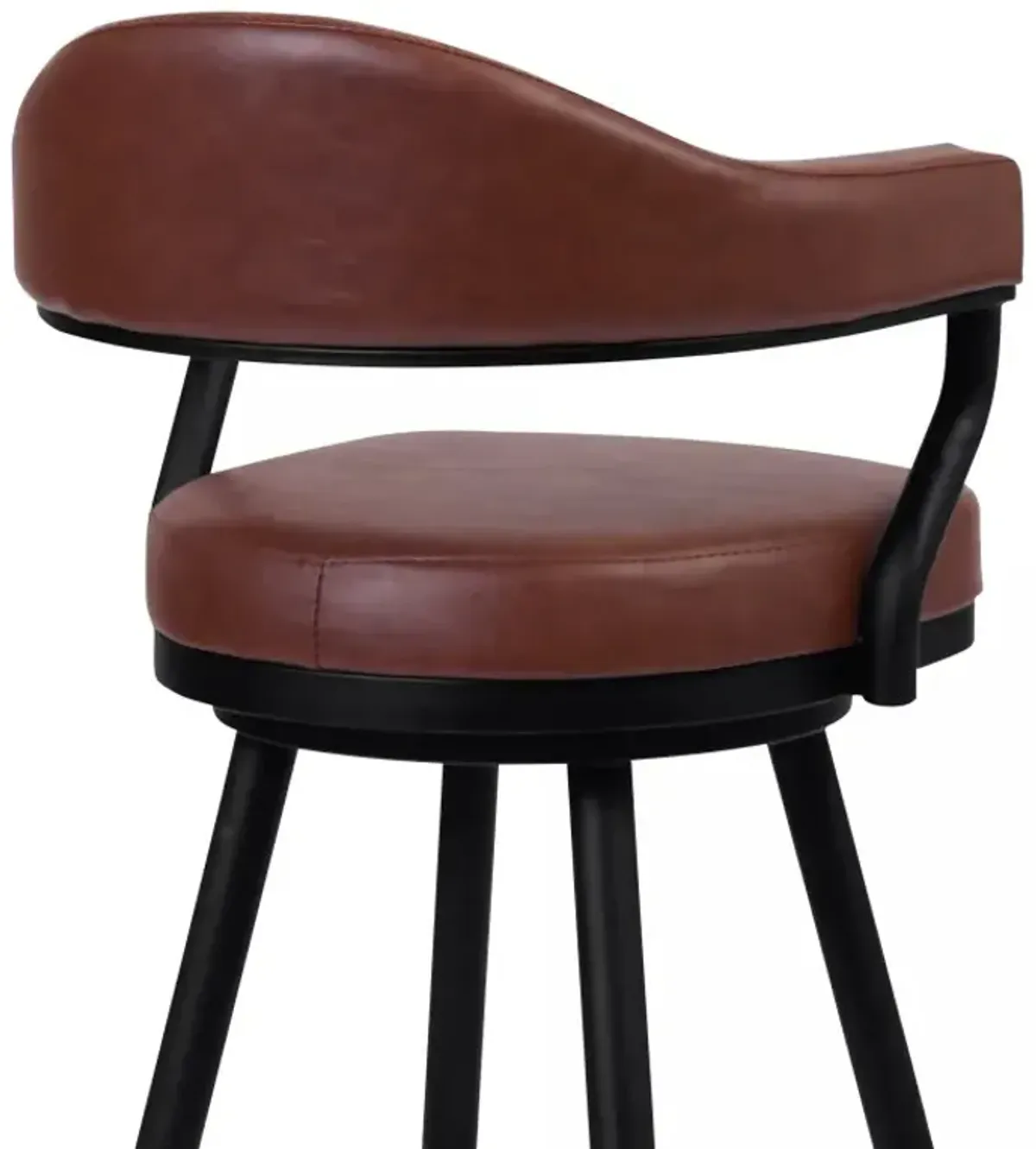 Armen Living Justin Vintage Coffee 26" Counter Stool