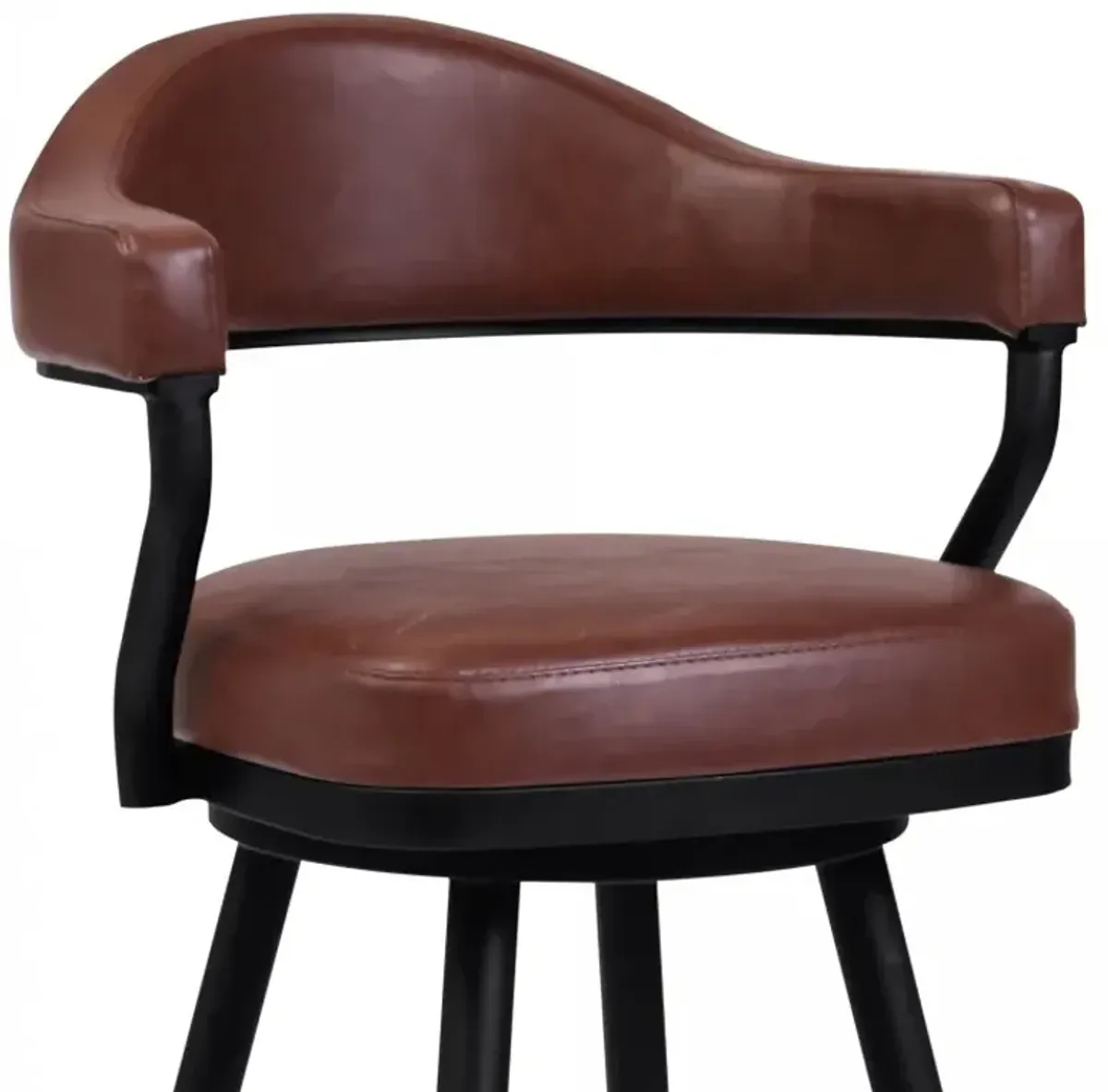Armen Living Justin Vintage Coffee 26" Counter Stool