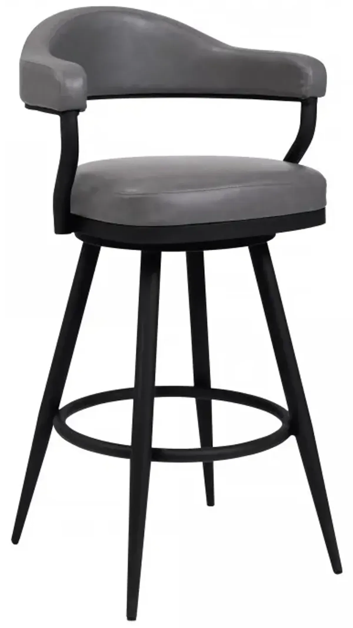 Armen Living Justin Vintage Gray 26" Counter Stool