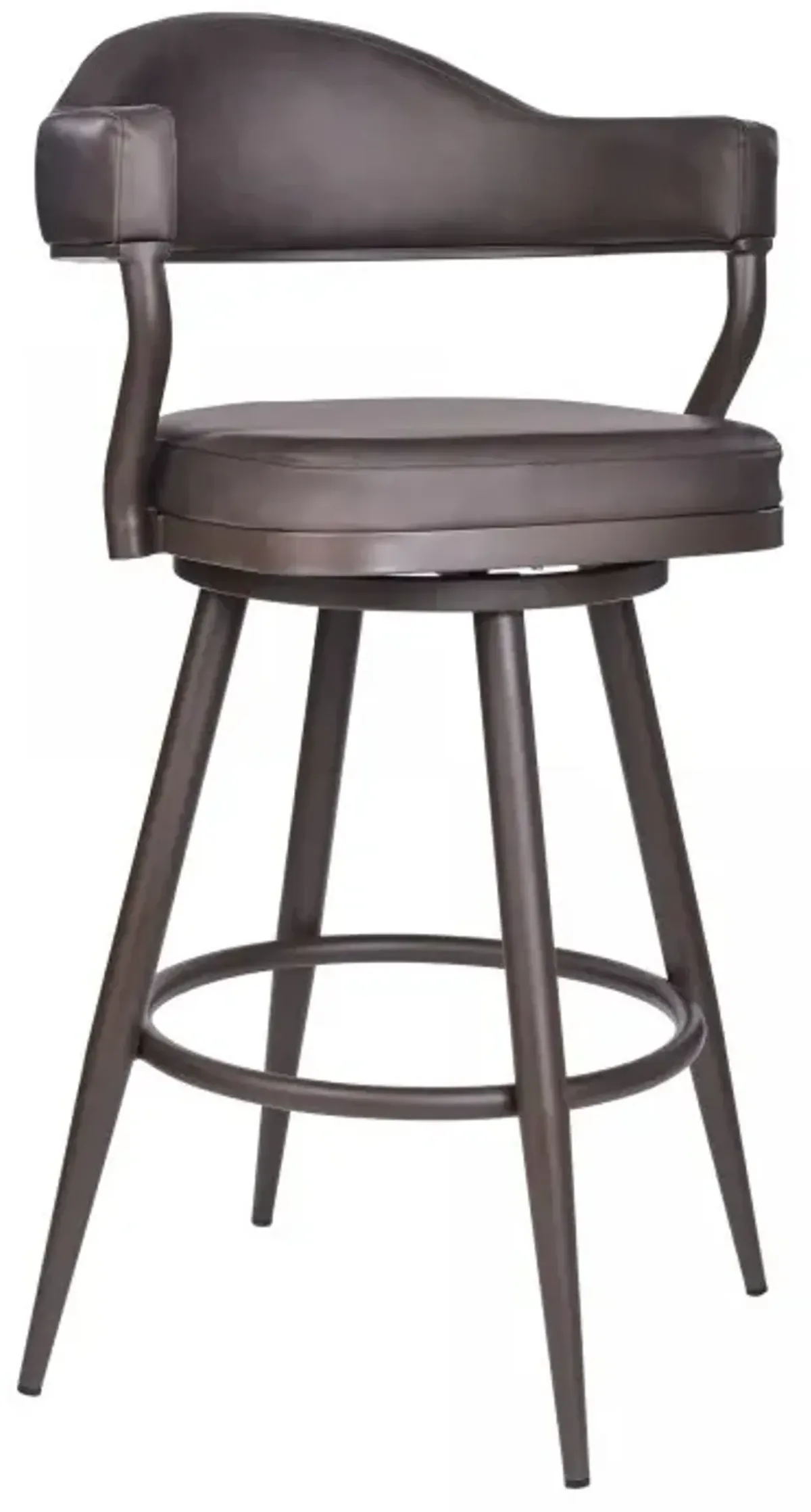 Armen Living Justin Vintage Brown 26" Counter Stool