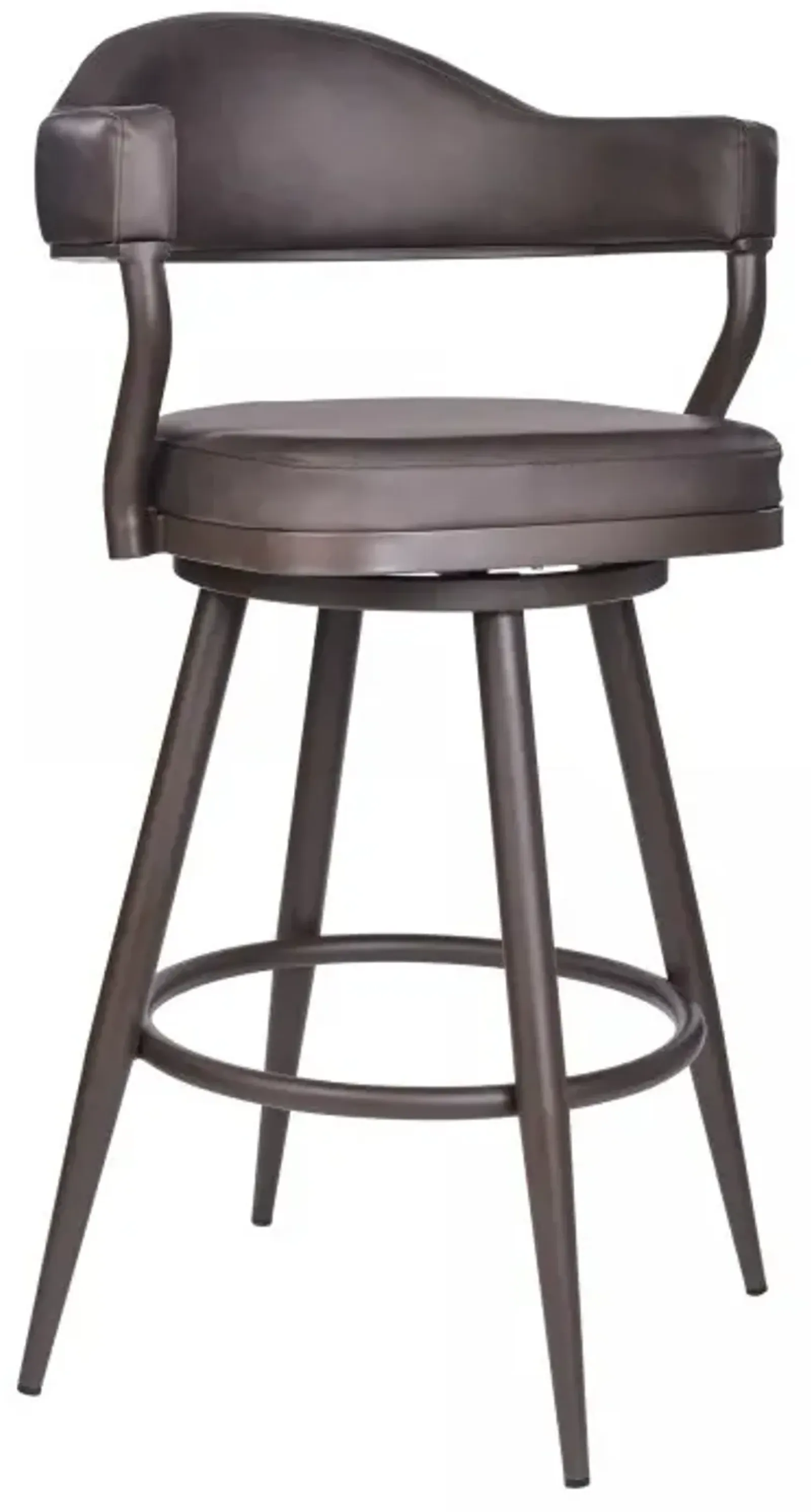 Armen Living Justin Vintage Brown 30" Bar Stool