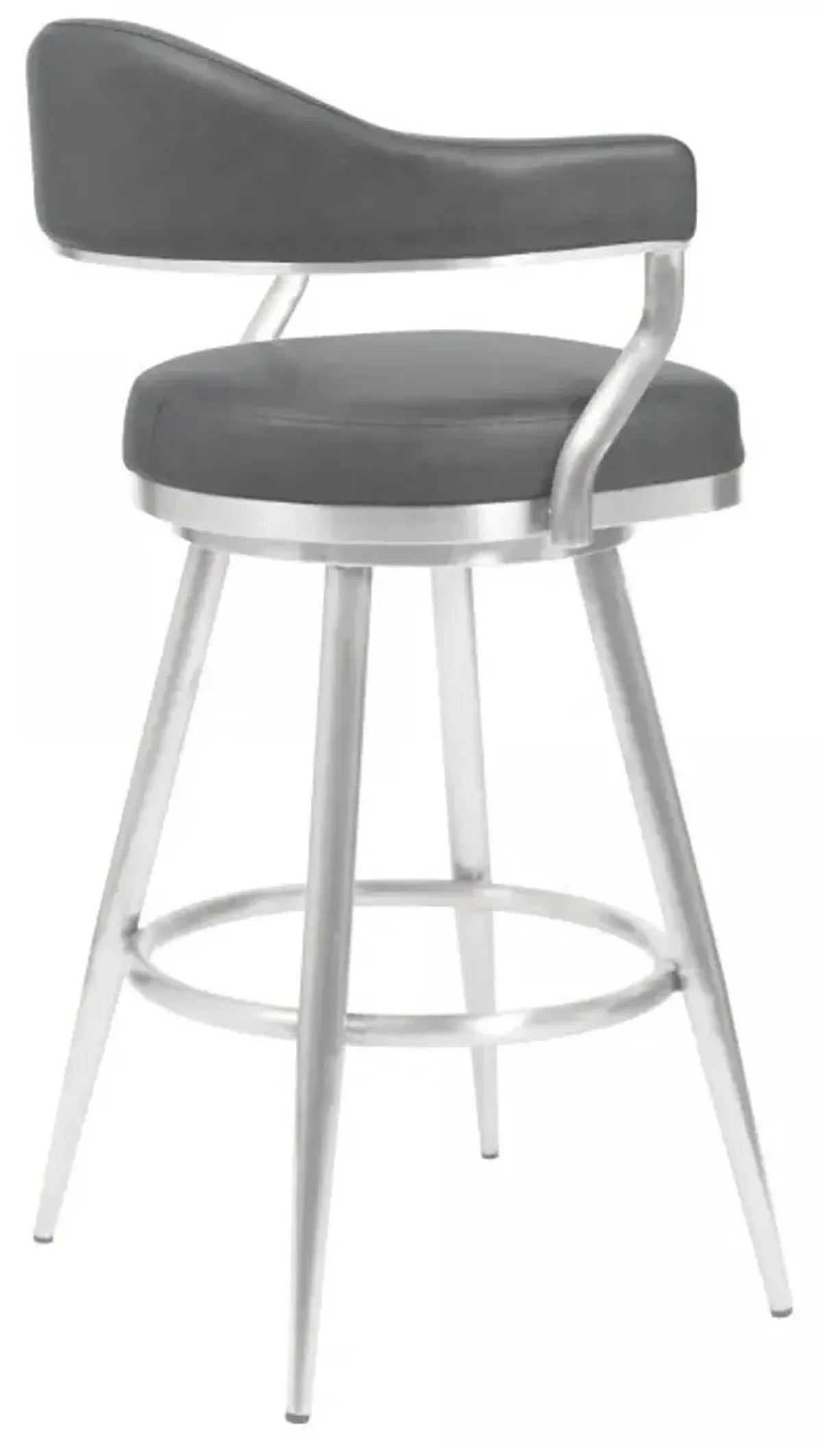 Armen Living Justin Vintage Gray 26" Counter Stool