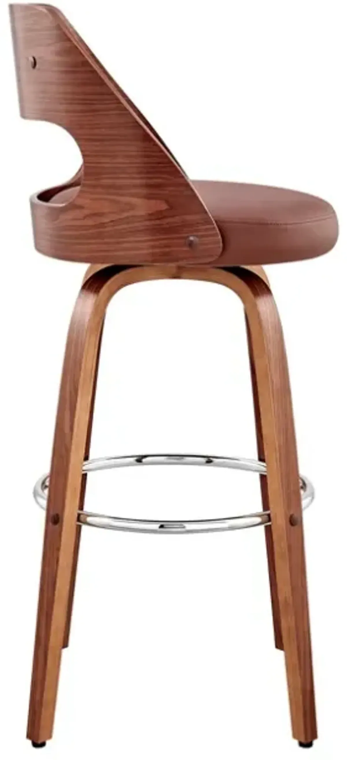 Armen Living Julius Brown 26" Counter Stool