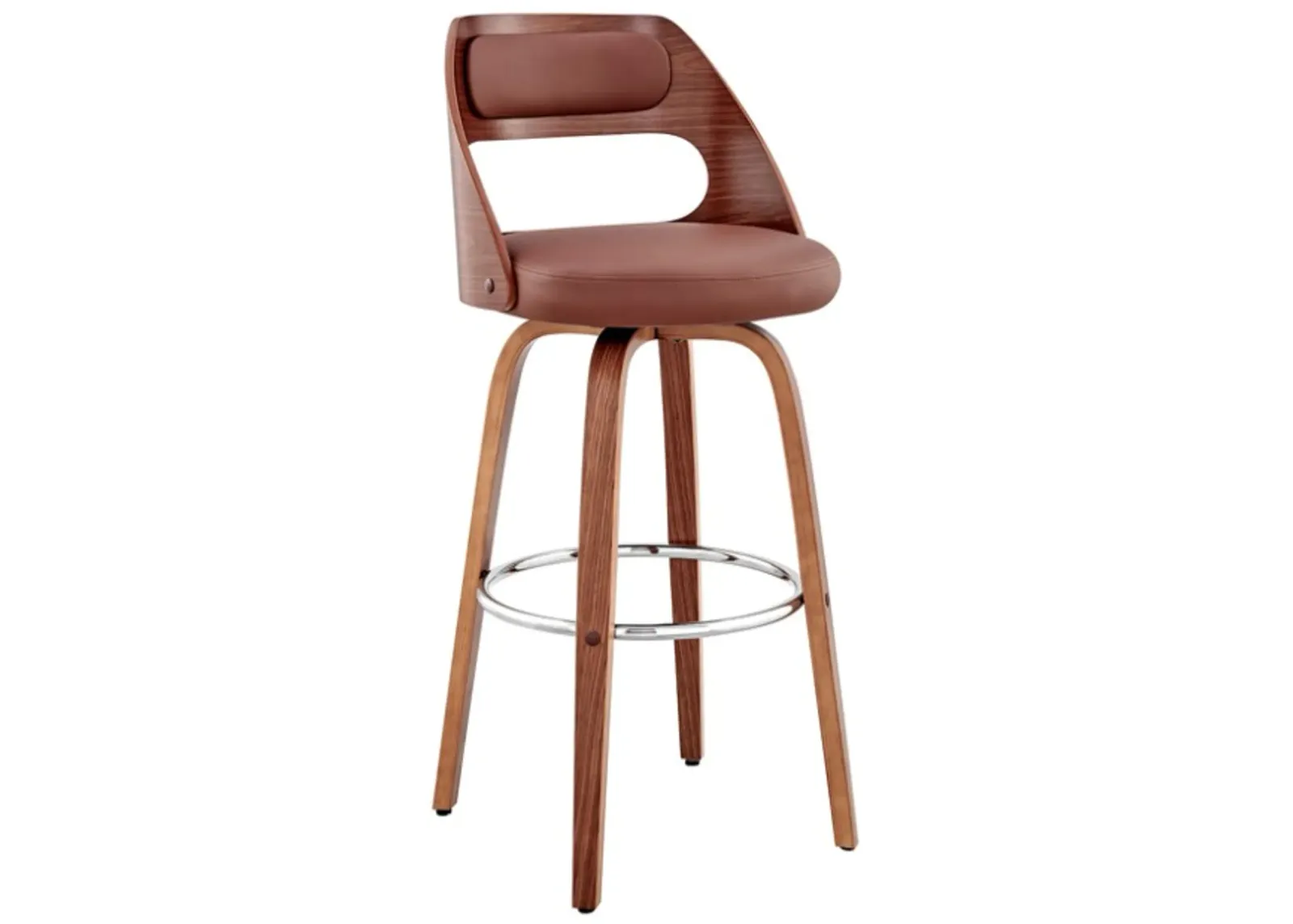 Armen Living Julius Brown 26" Counter Stool