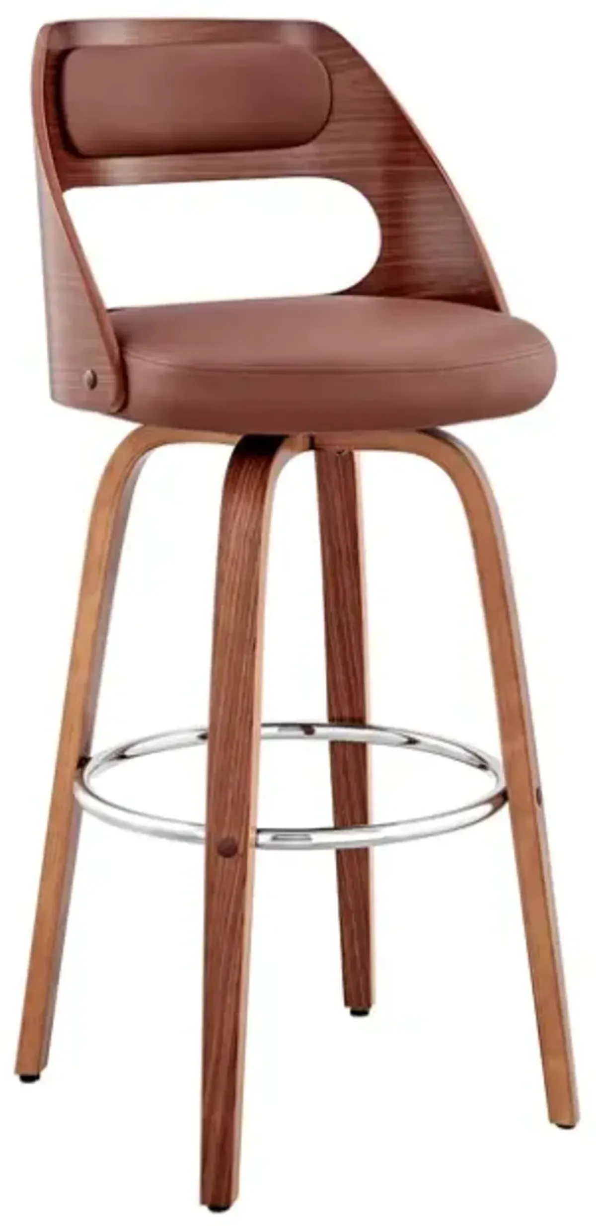 Armen Living Julius Brown 26" Counter Stool