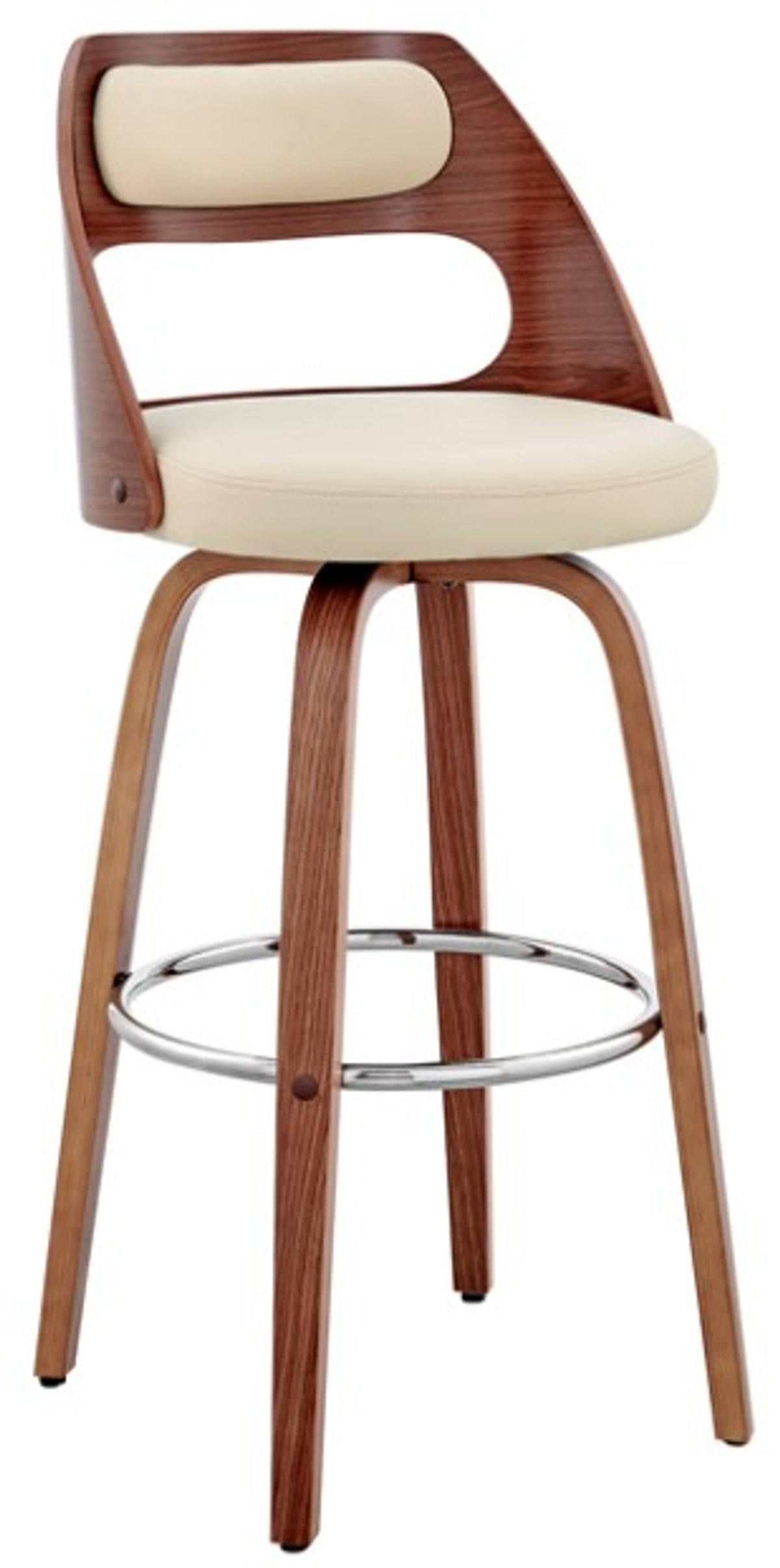 Armen Living Julius Cream 26" Counter Stool