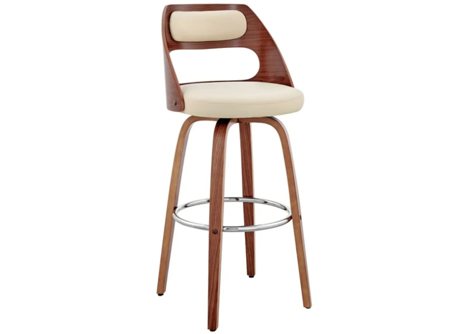 Armen Living Julius Cream 30" Bar Stool