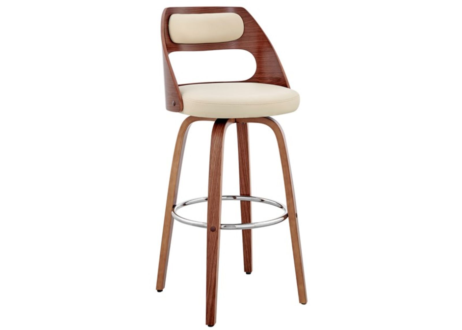 Armen Living Julius Cream 30" Bar Stool