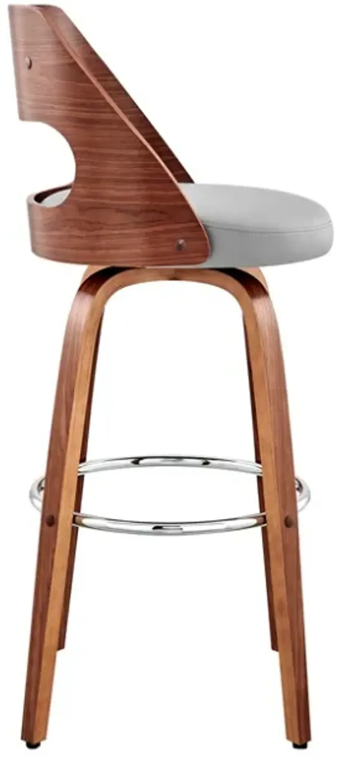 Armen Living Julius Gray 26" Counter Stool