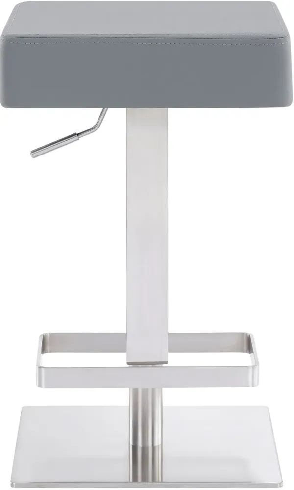 Armen Living Kaylee Grey Swivel Bar Stool