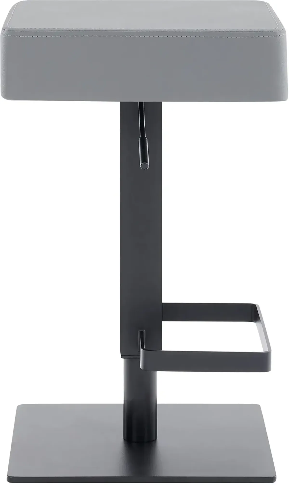 Armen Living Kaylee Grey Swivel Bar Stool