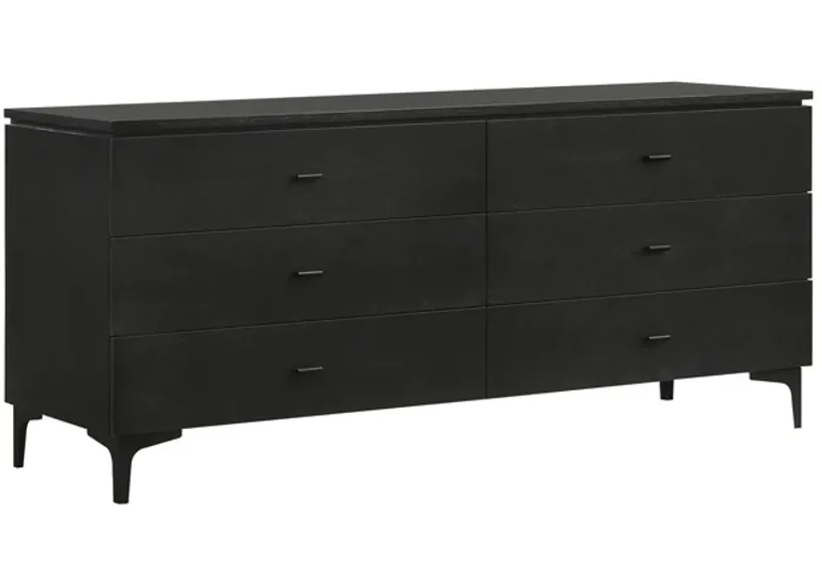 Armen Living Legend Black Drawer Dresser