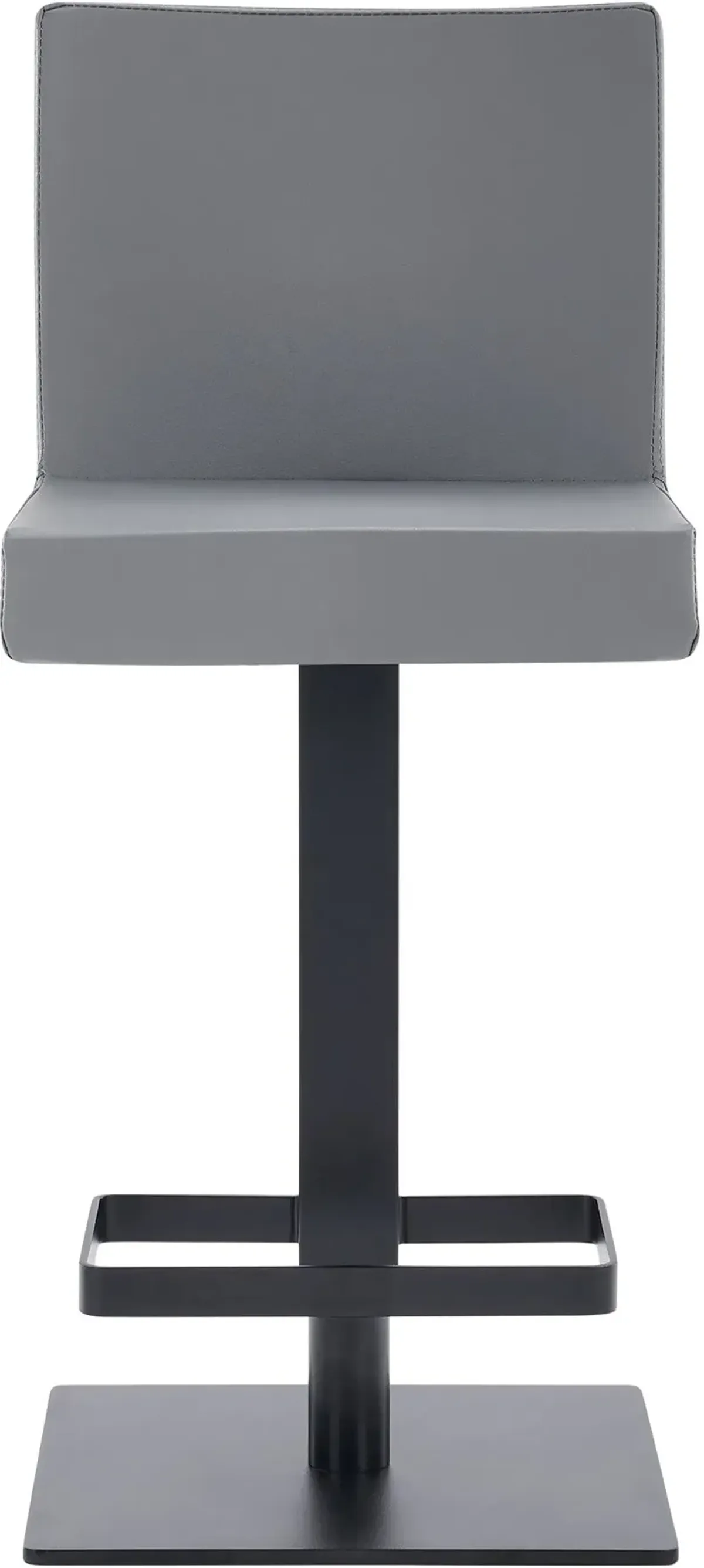 Armen Living Legacy Grey Swivel Bar Stool