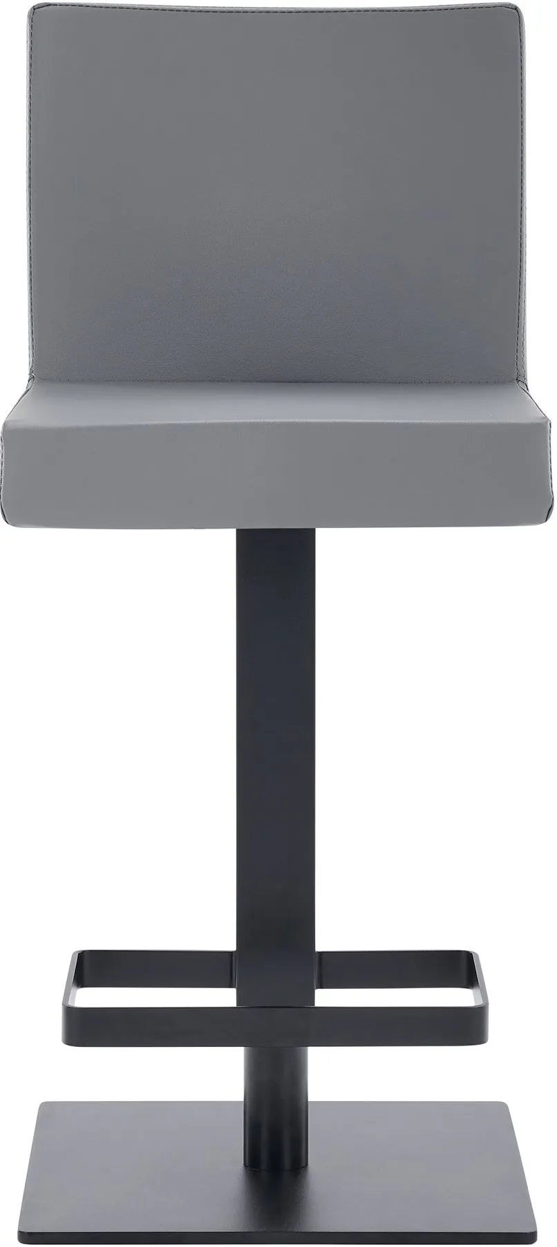 Armen Living Legacy Grey Swivel Bar Stool